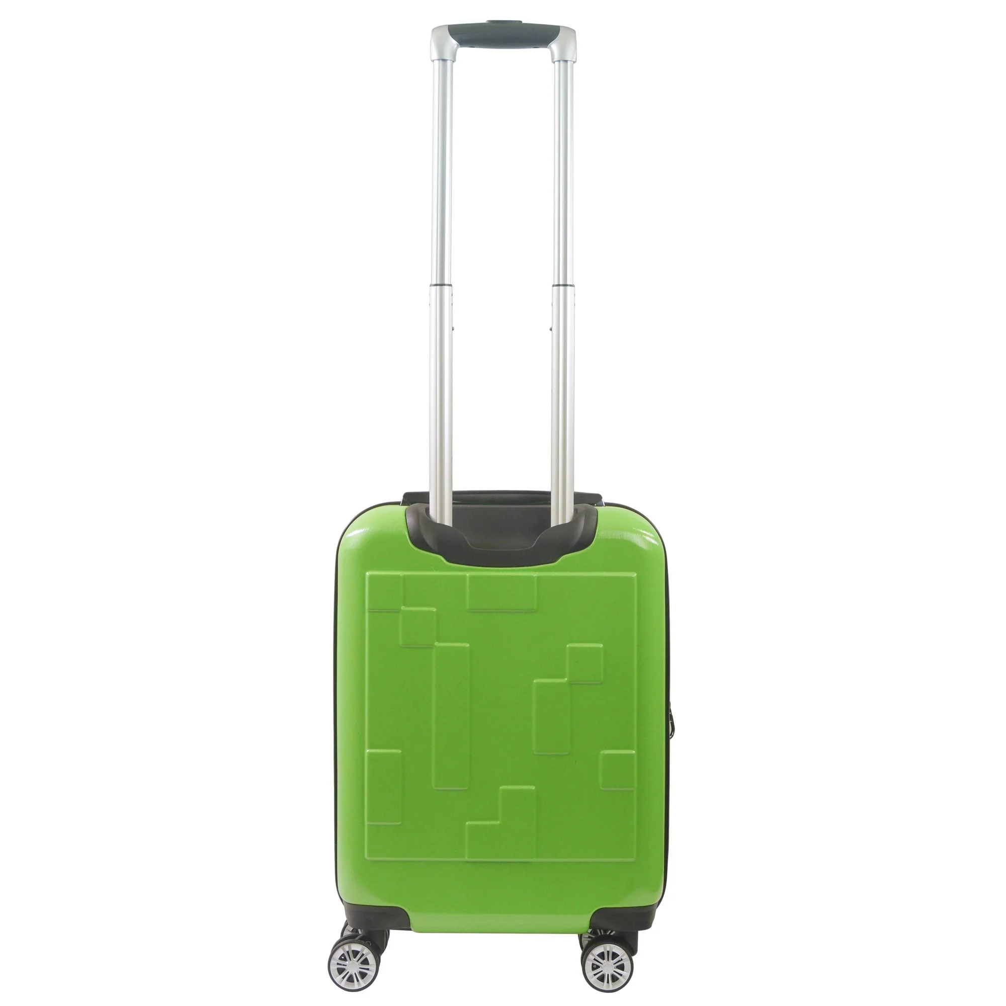 Minecraft Creeper Big face 21.5" Expandable Carry-On Spinner Suitcase - Image 3