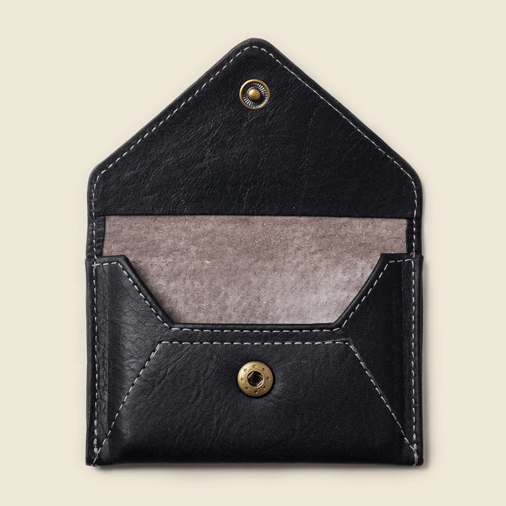 Mini Envelope Wallet - Black - Image 2