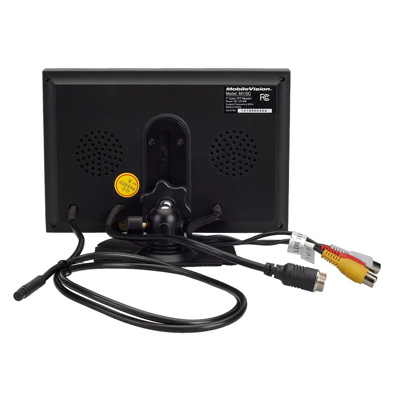 MobileVision M115C | 7"  Color LCD Safety Camera Monitor - Image 4