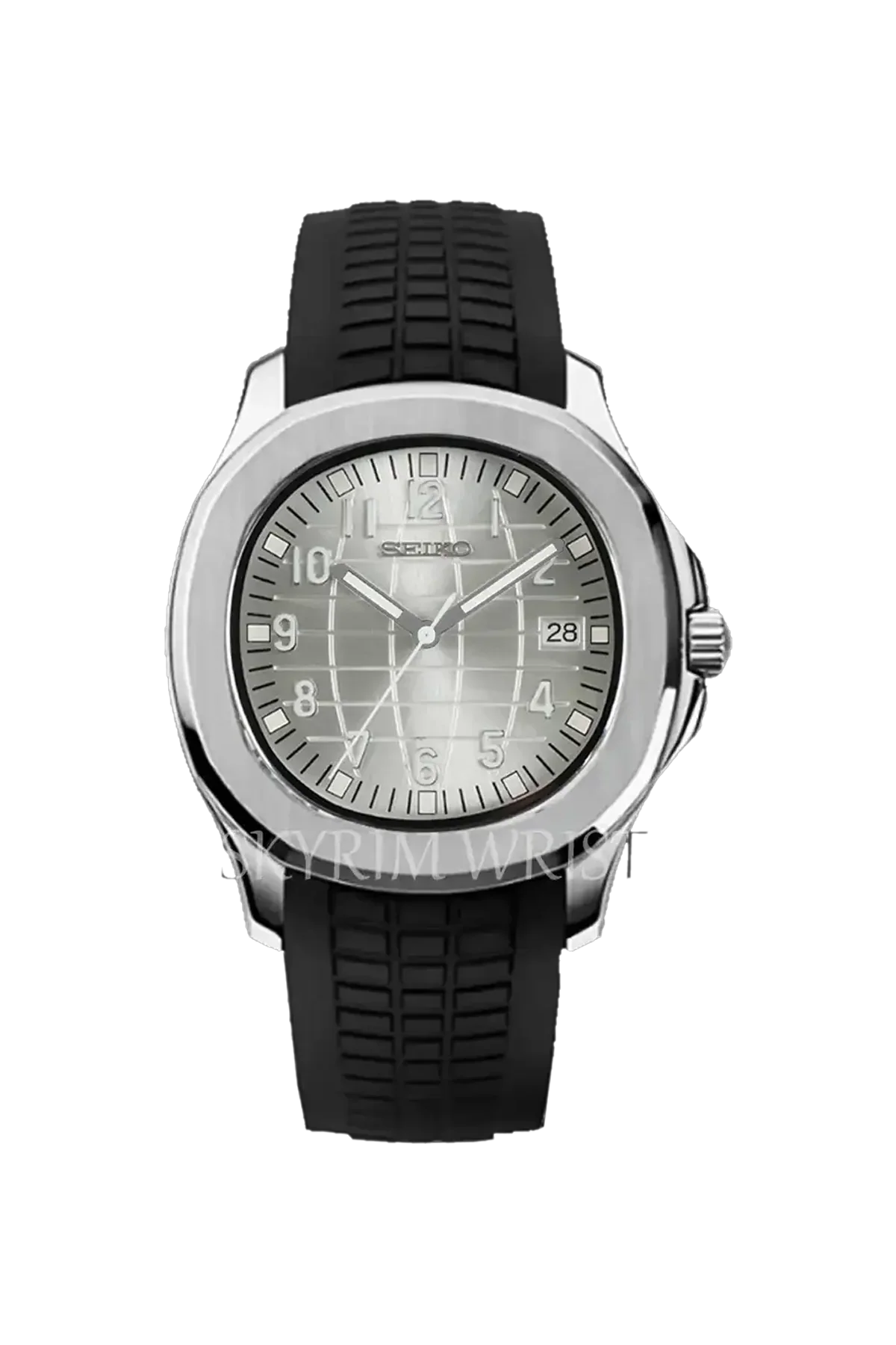 Mod Aquanaut Silver Watch
