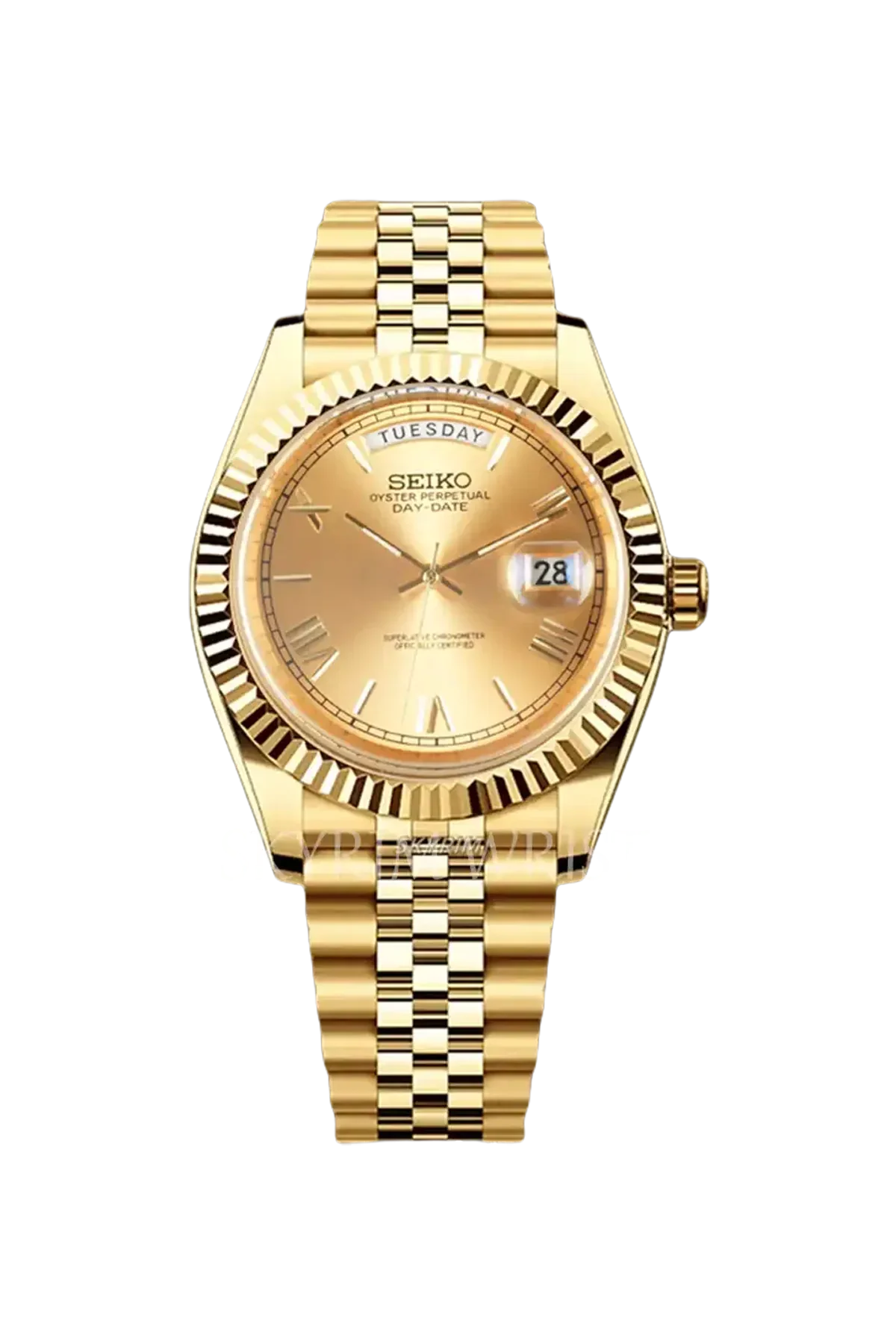 Mod Day-Date Gold Watch