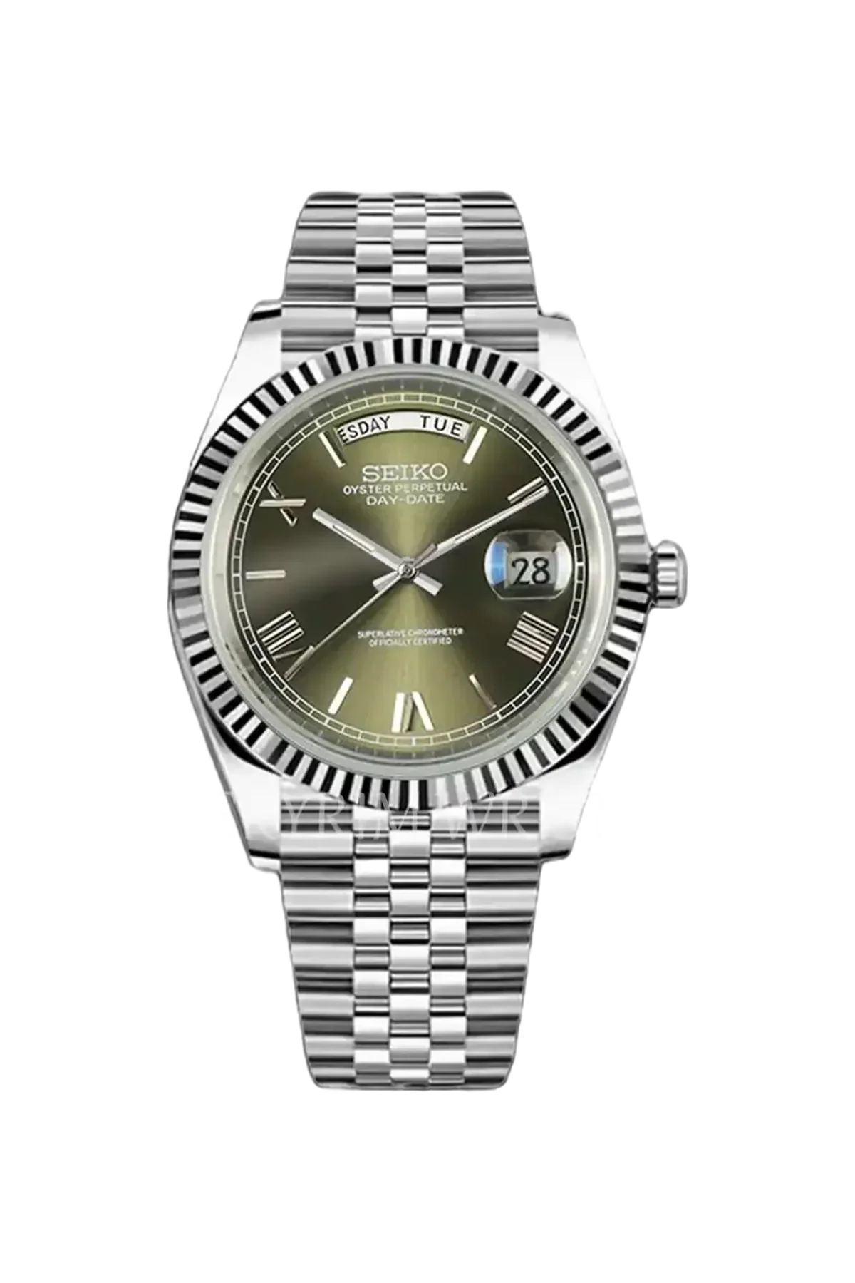 Mod Day-Date Green Watch