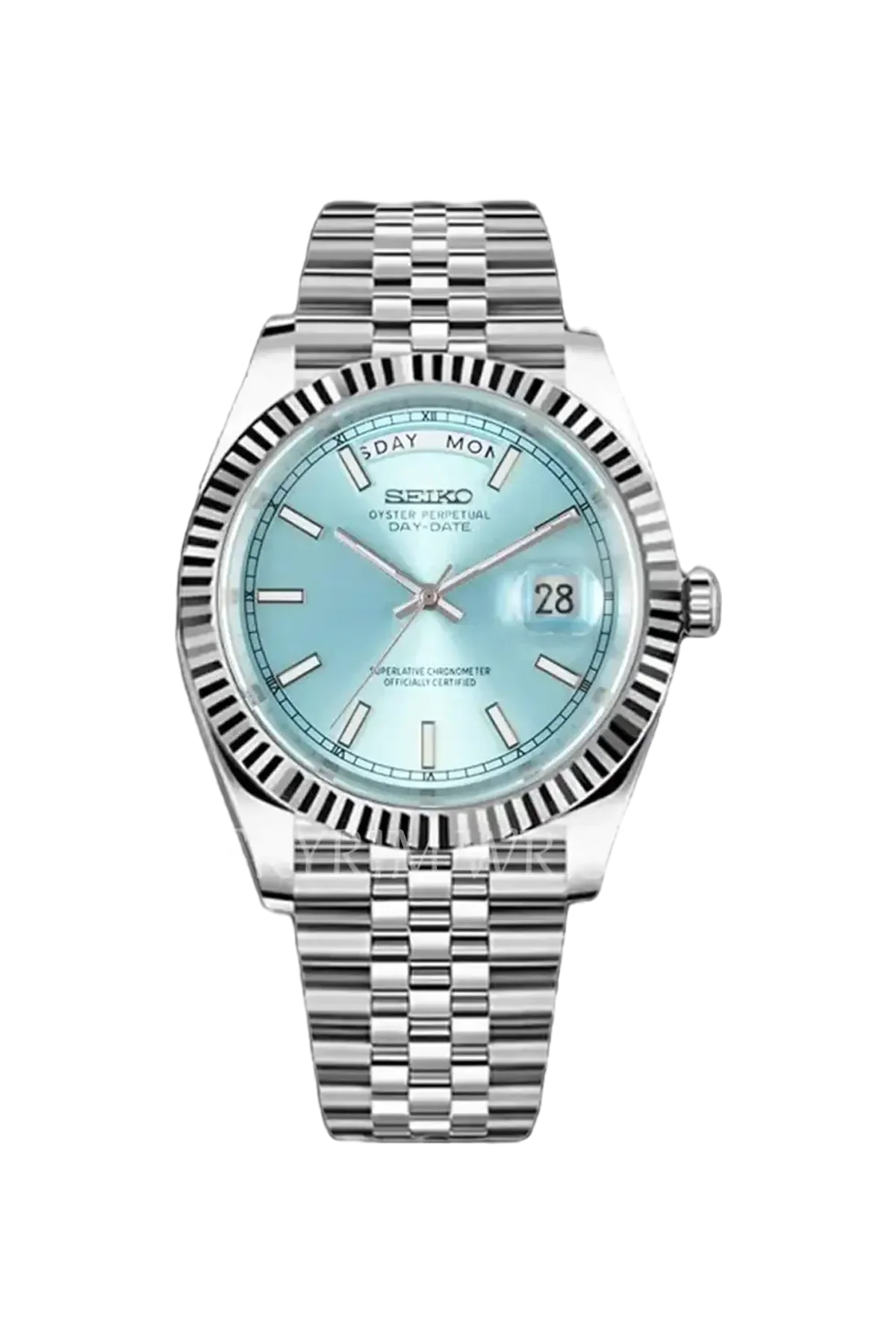Mod Day-Date Sky Blue Watch