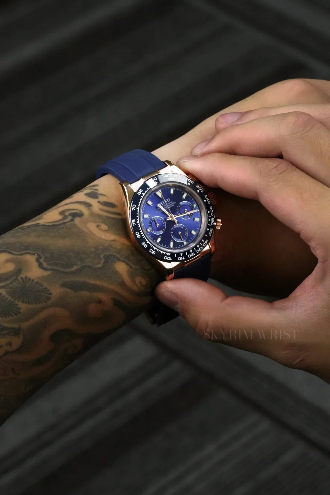 Mod Daytona Blue II Watch - Image 2
