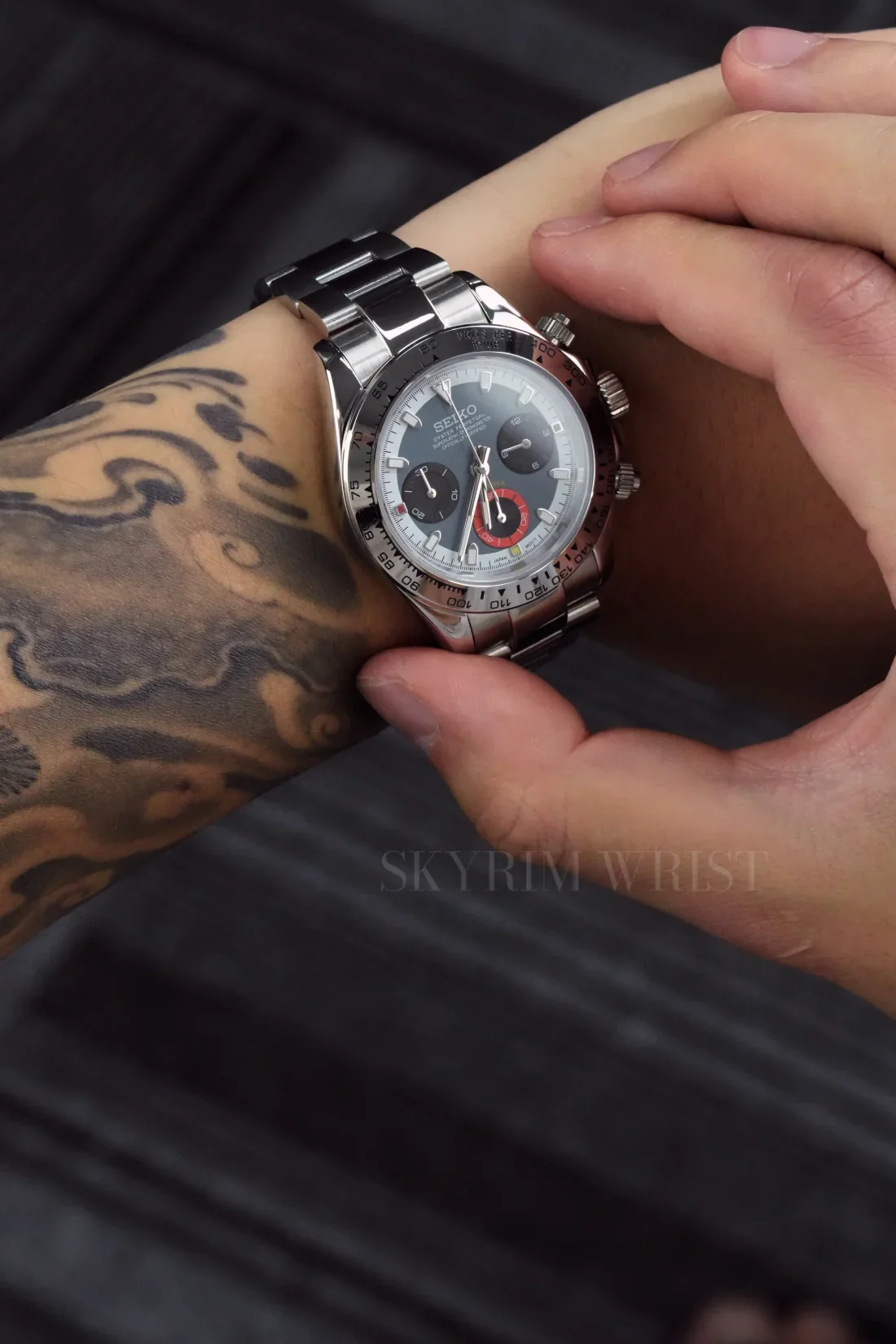 Mod Daytona Glacier Flame Watch - Image 2