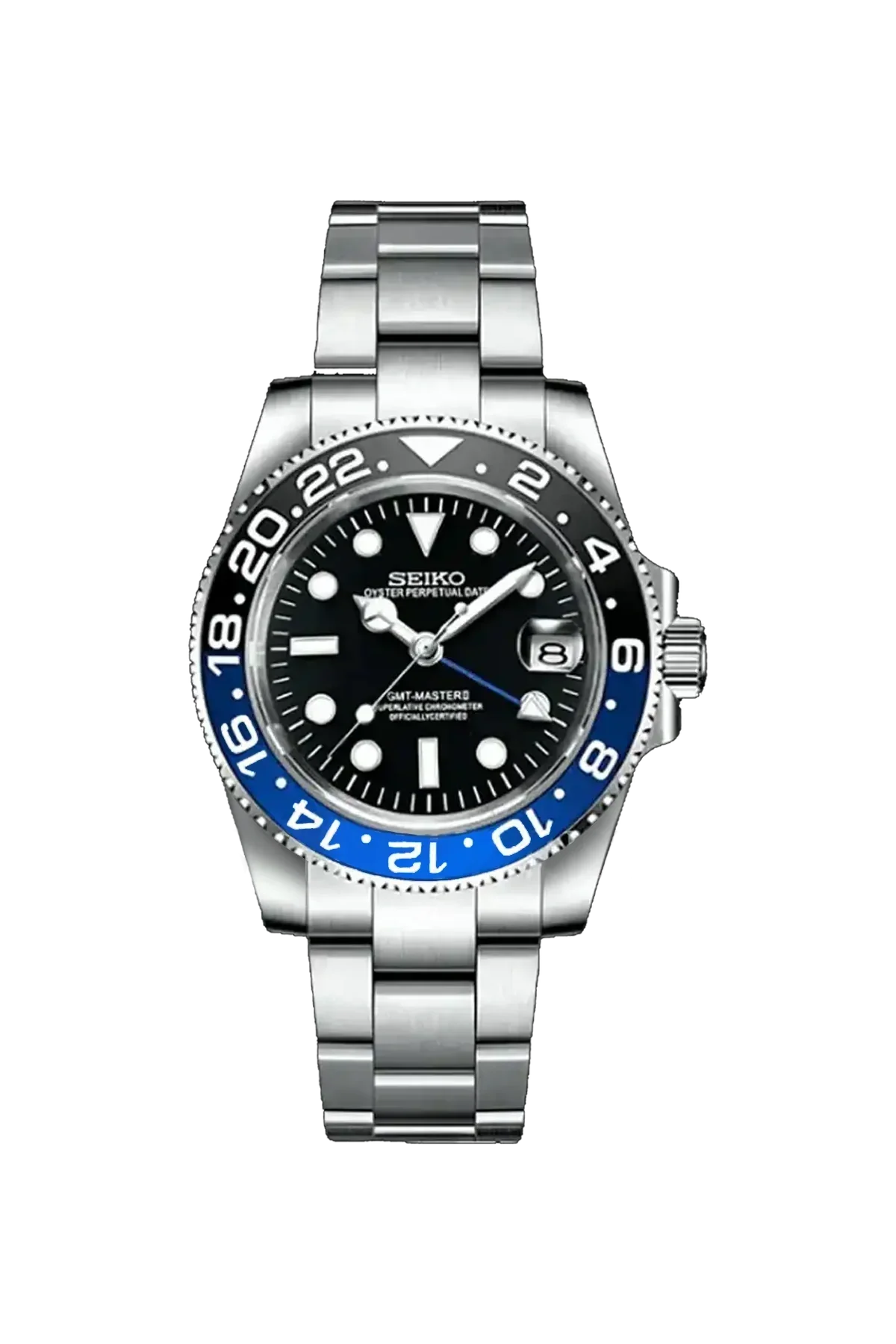 Mod GMT-Master II Batman Watch
