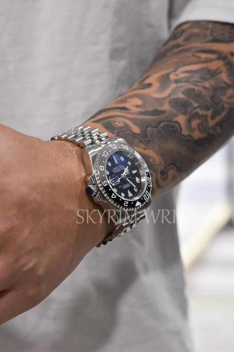 Mod GMT-Master II Bruce Wayne Watch - Image 4