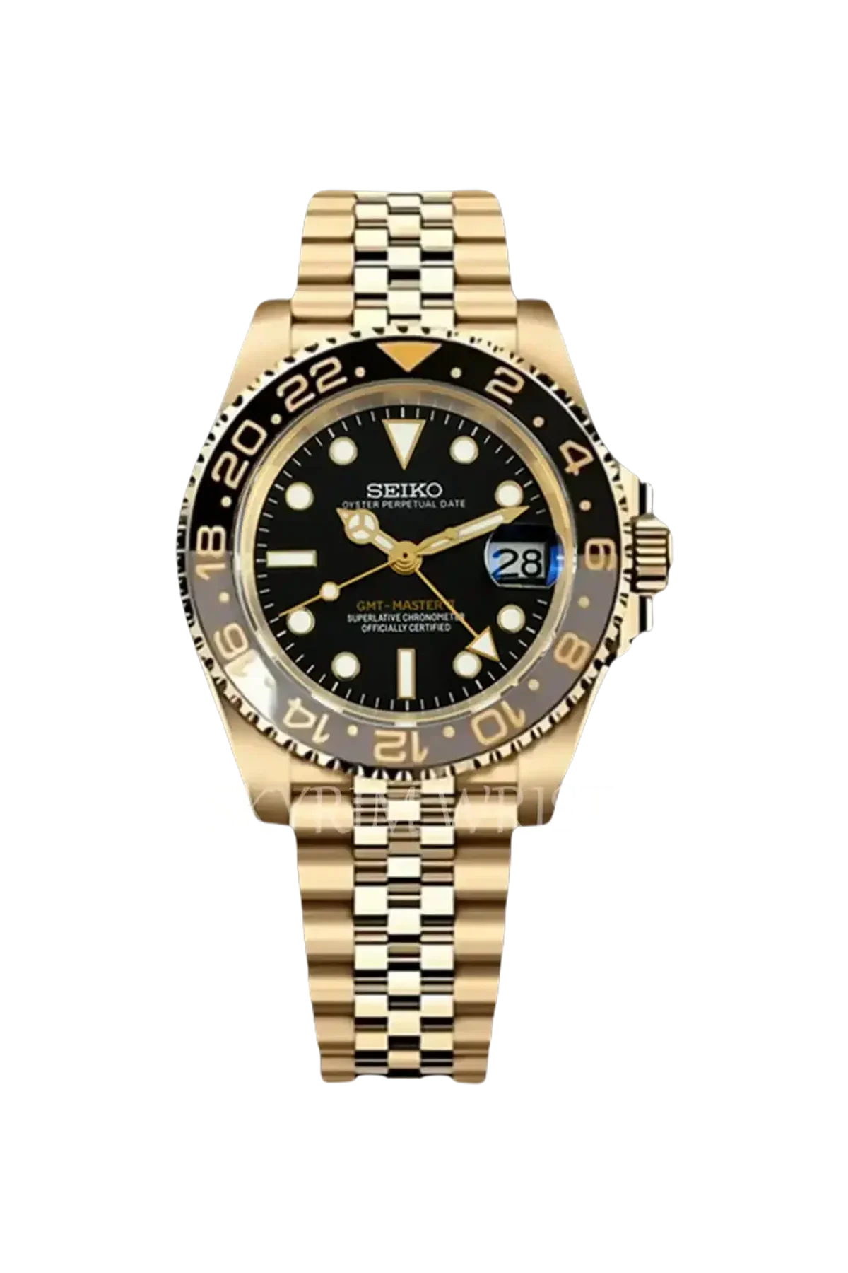 Mod GMT-Master II Gold Watch
