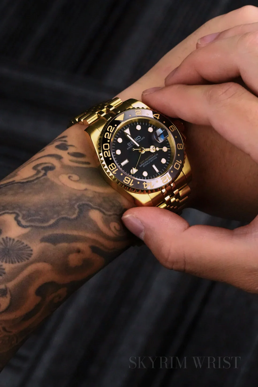 Mod GMT-Master II Gold Watch - Image 2