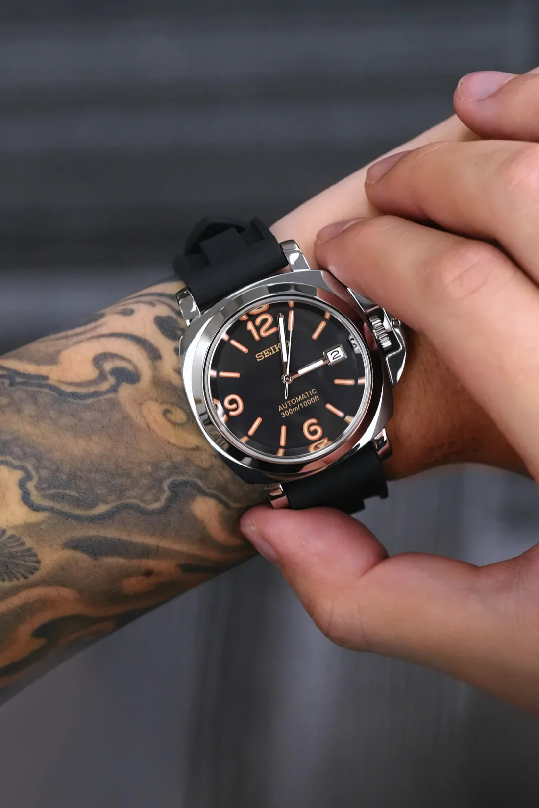Mod Luminor Black II Watch - Image 2