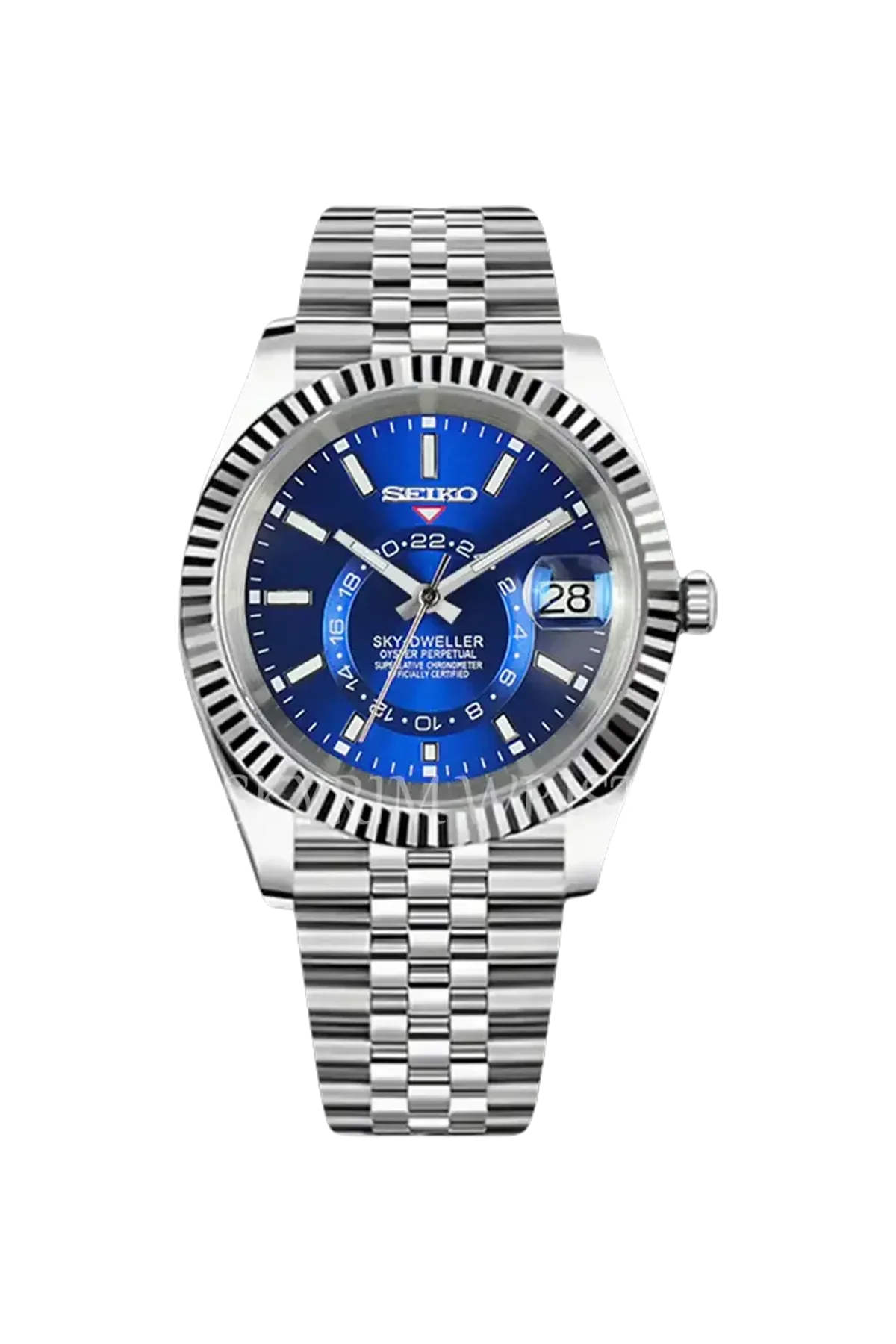 Mod Sky-Dweller Blue Watch