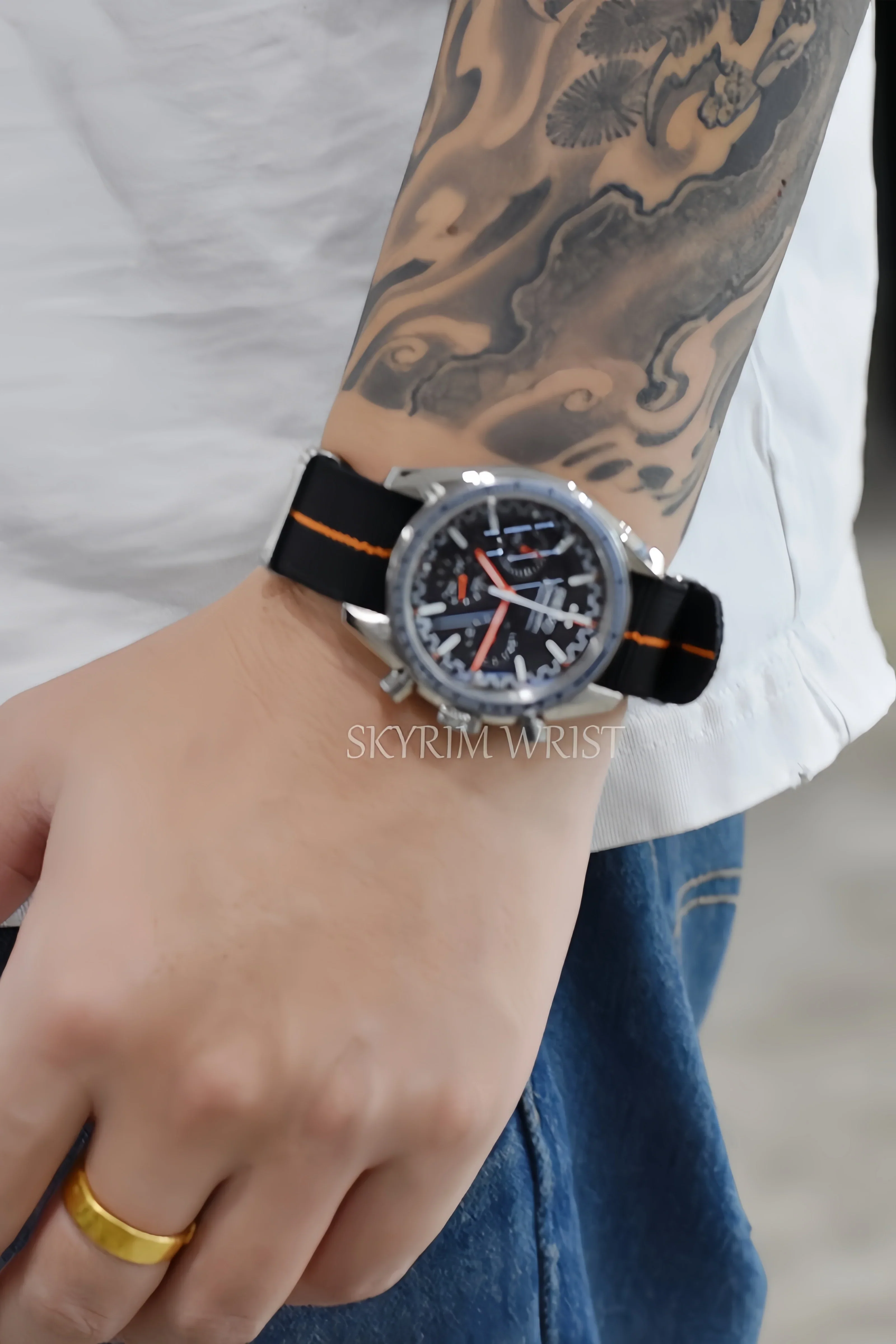 Mod Speedmaster Midnight Apex Watch - Image 4