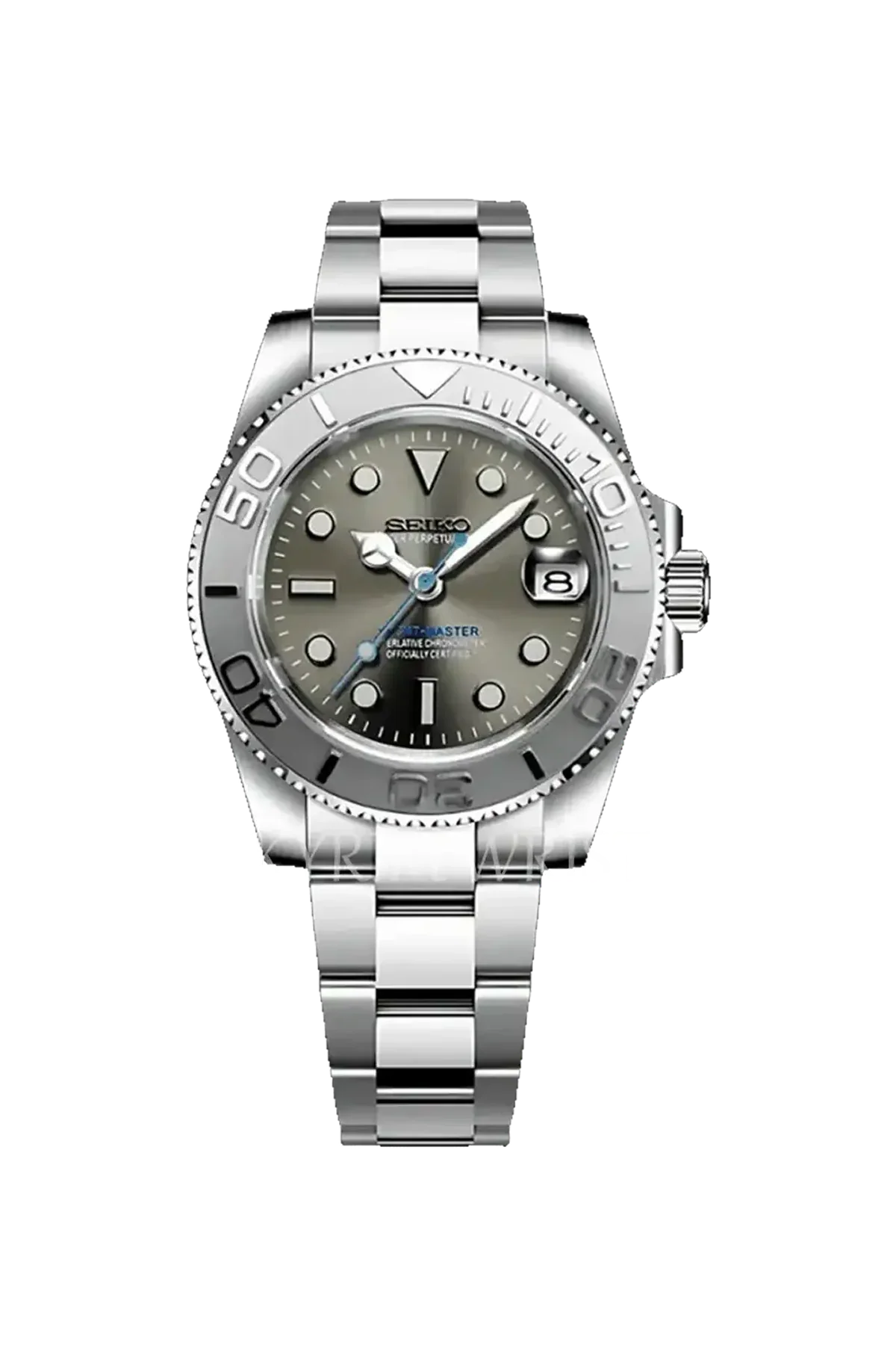 Mod Yacht-Master Silver Gray Watch