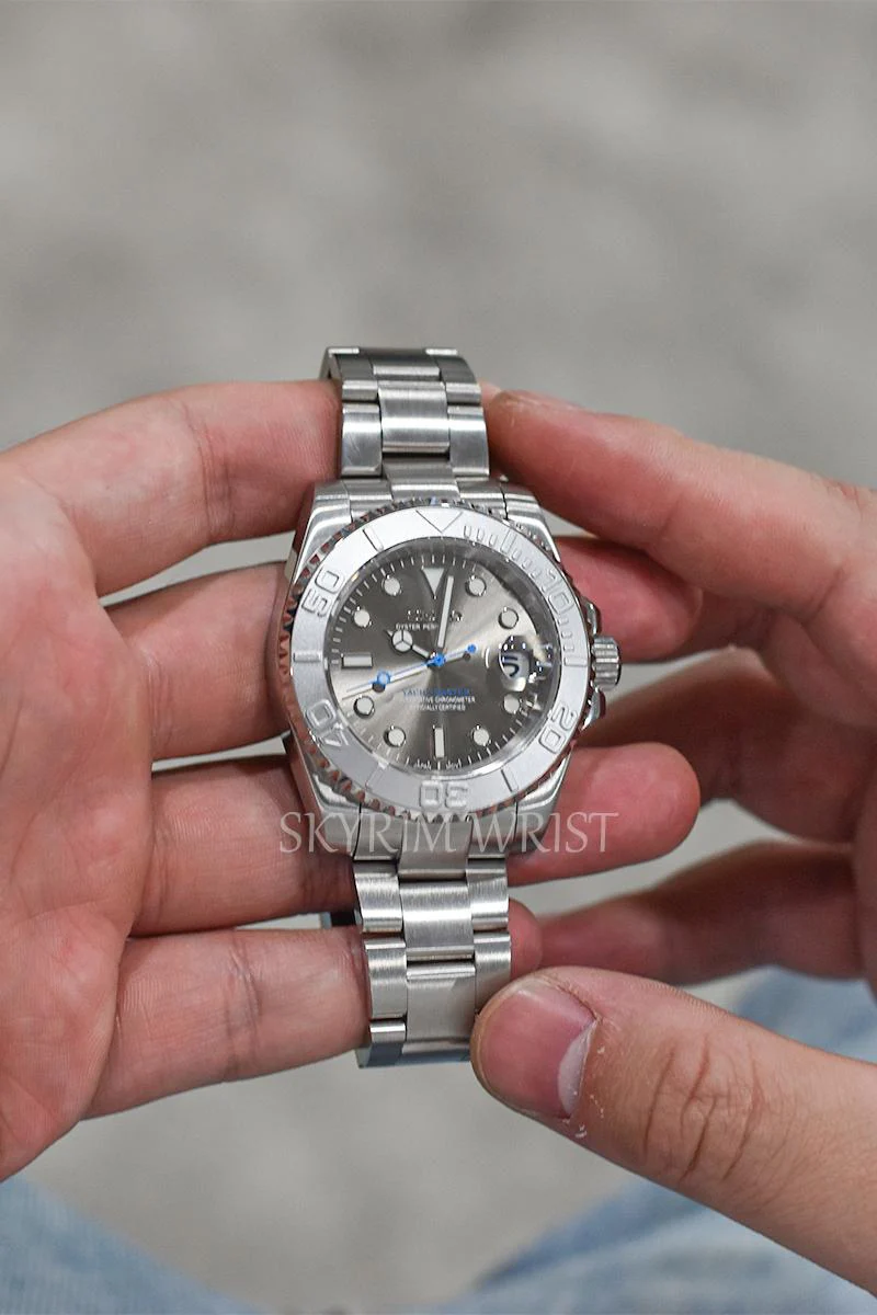 Mod Yacht-Master Silver Gray Watch - Image 3
