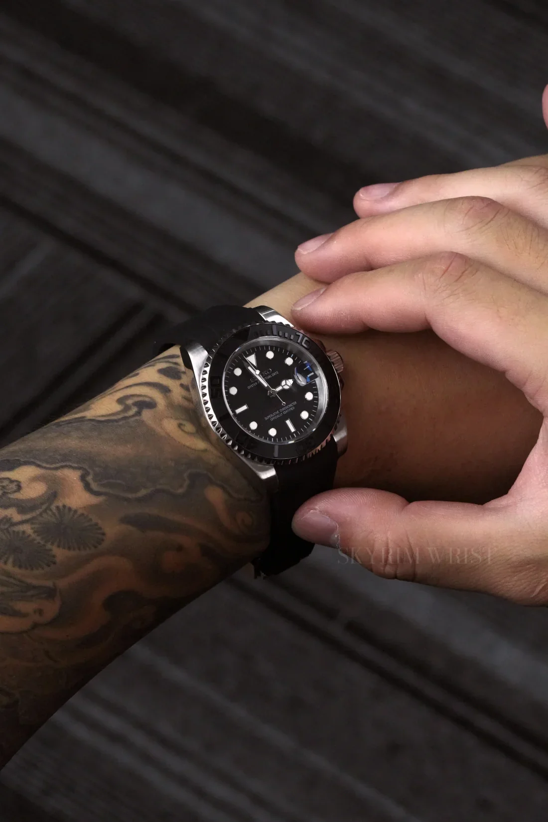Mod Yacht-Master Silver II Watch - Image 2