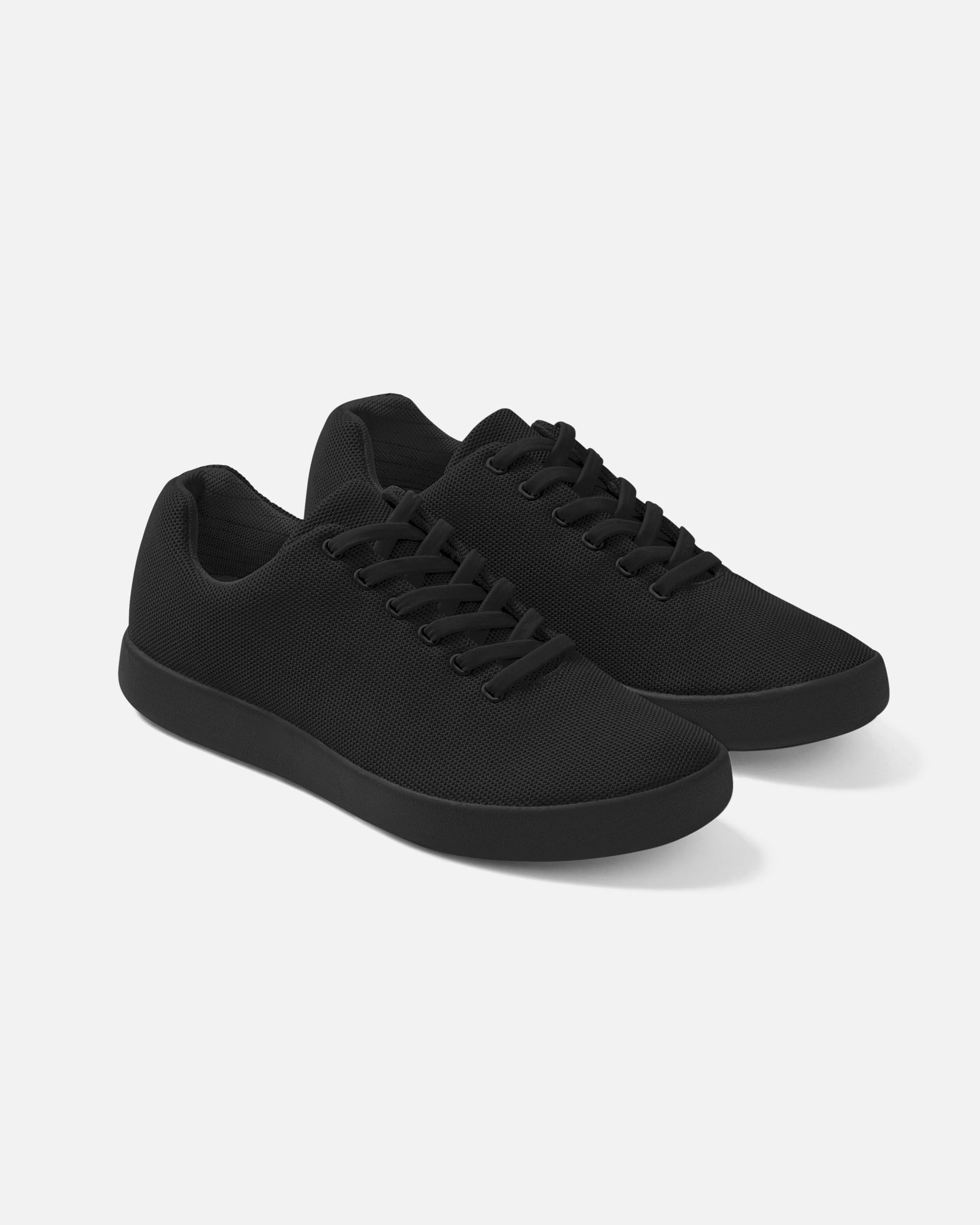 Model 000: Black Sneakers - Image 2