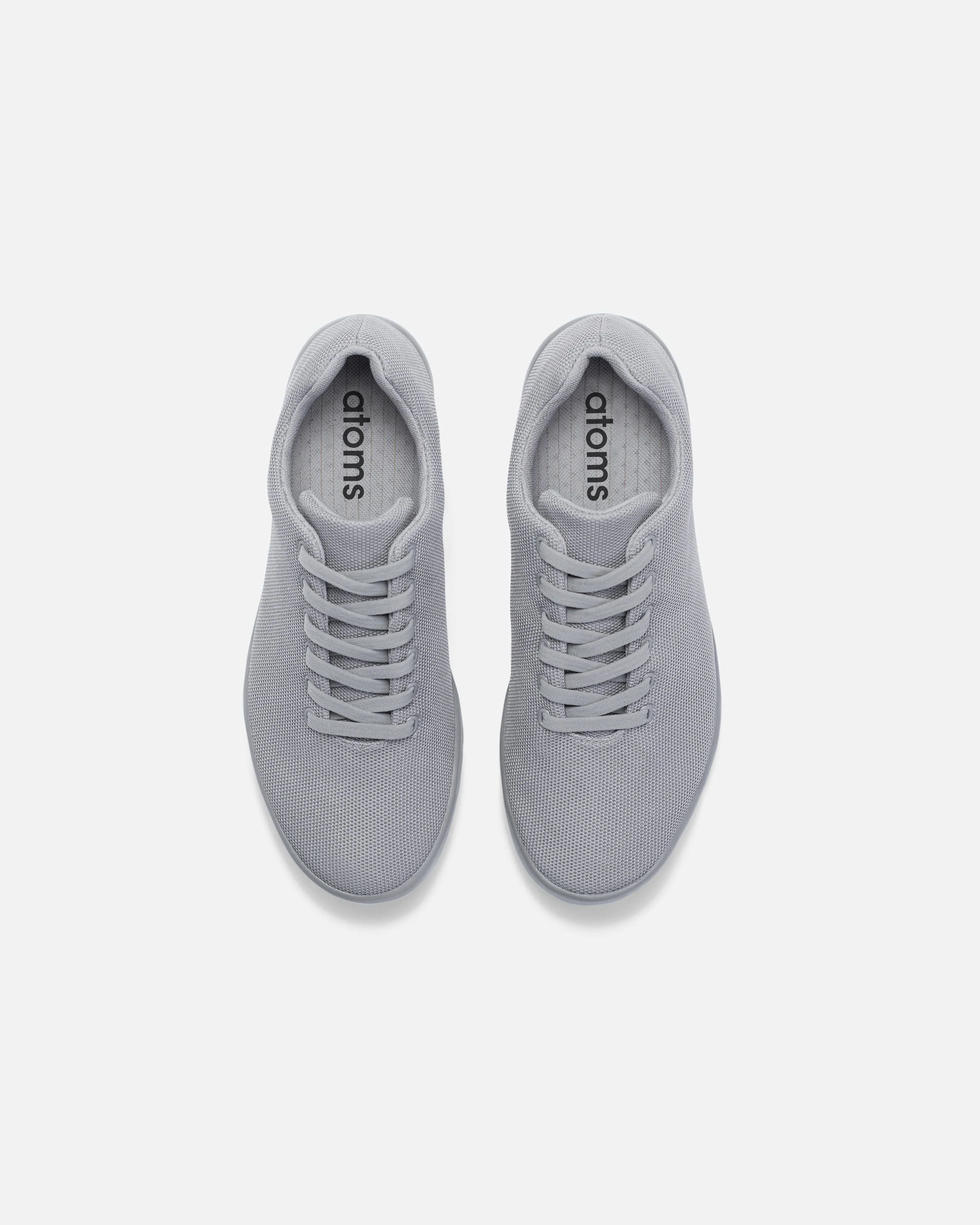 Model 000: Gray Sneakers - Image 3