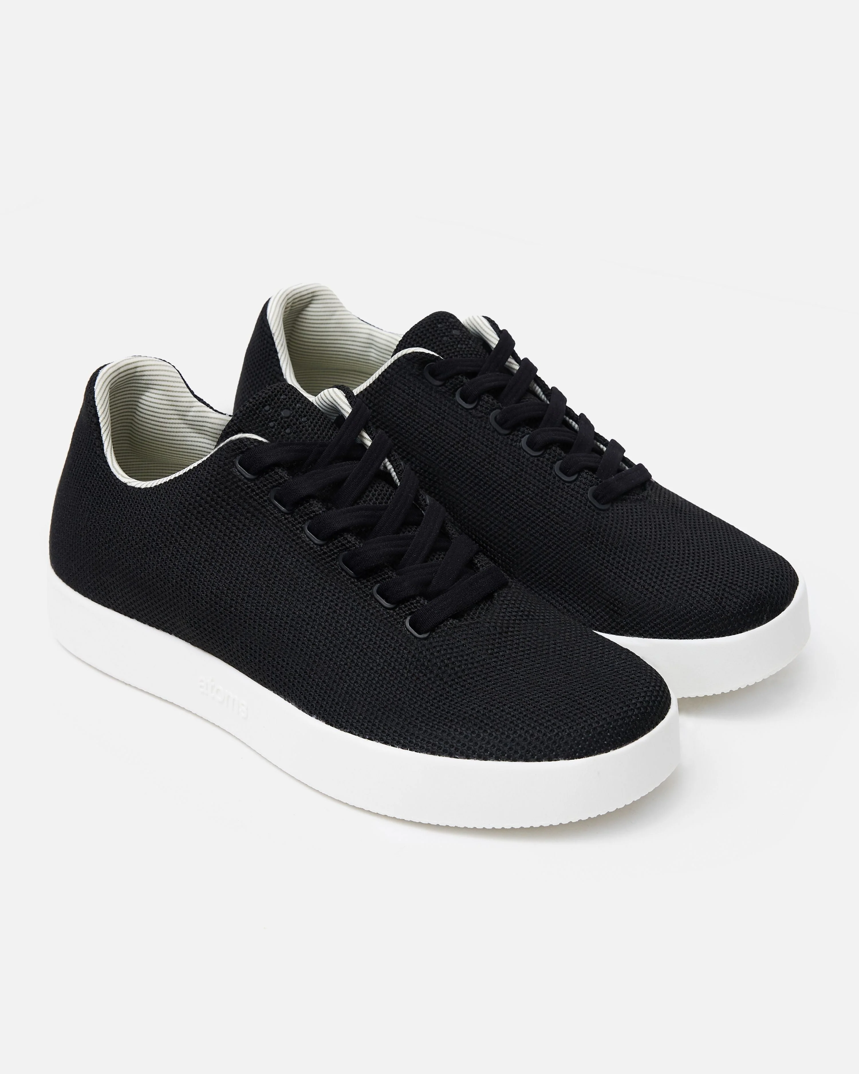 Model 001: Black & White Sneakers - Image 4