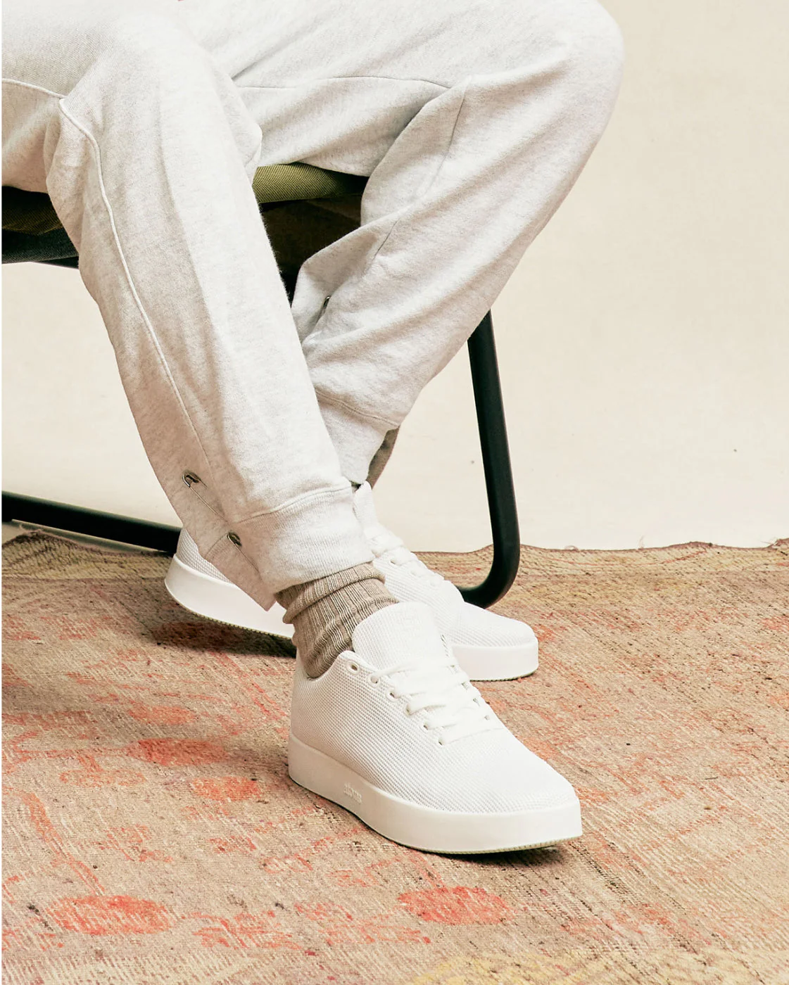 Model 001: White Sneakers - Image 2