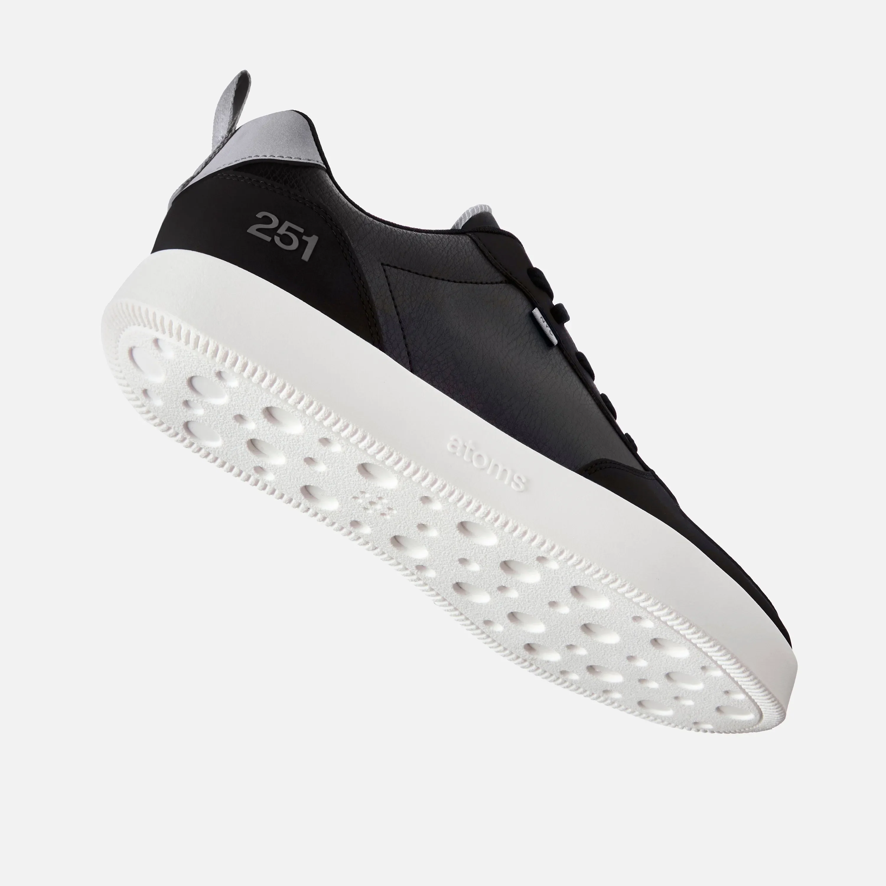 Model 251 Low: Gray & Black Lifestyle Shoes - Image 4