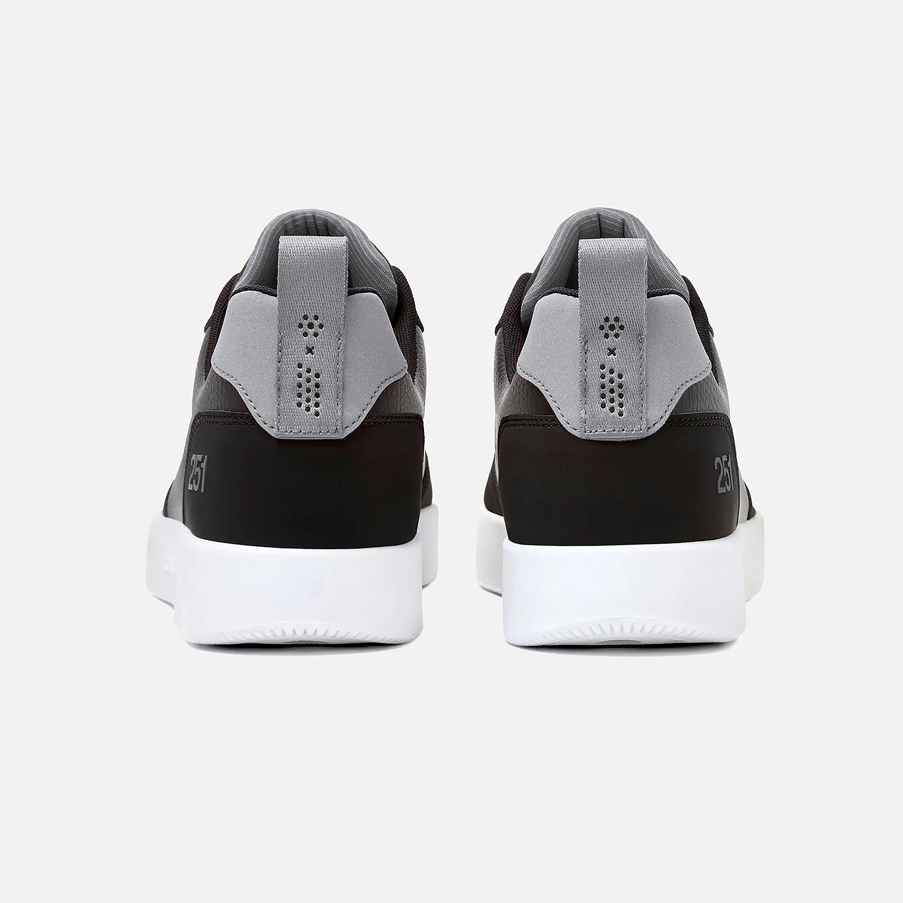 Model 251 Low: Gray & Black Lifestyle Shoes - Image 8