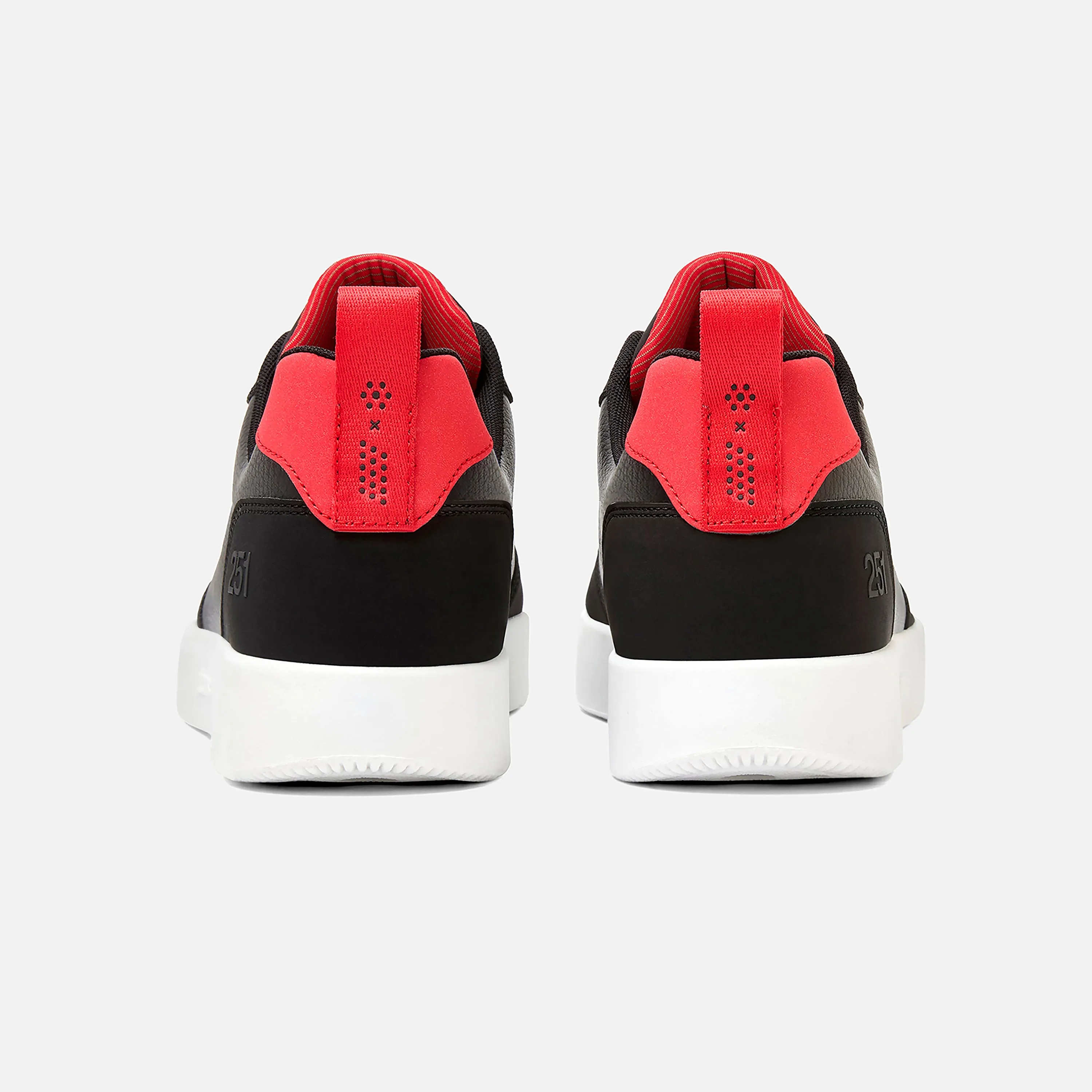 Model 251 Low: Red & Black Lifestyle Shoes - Image 8