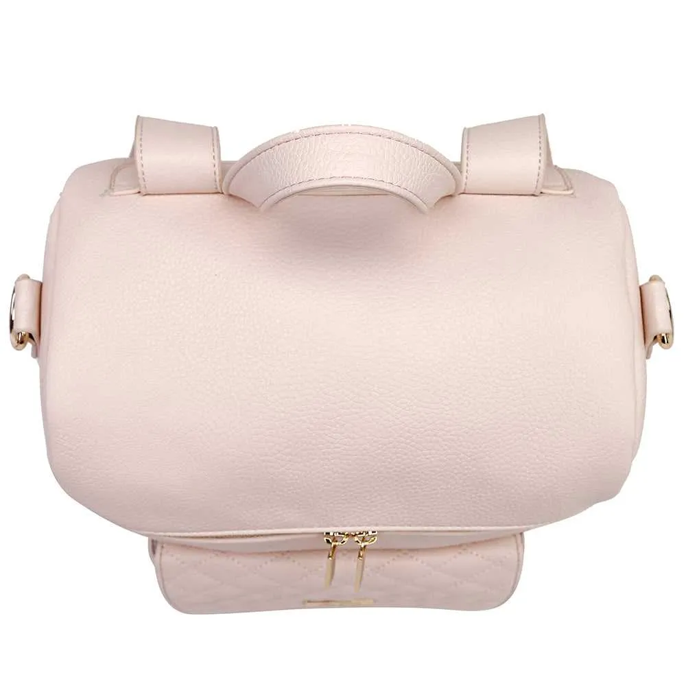 Monaco Backpack Diaper Bag | Pastel Pink - Image 8