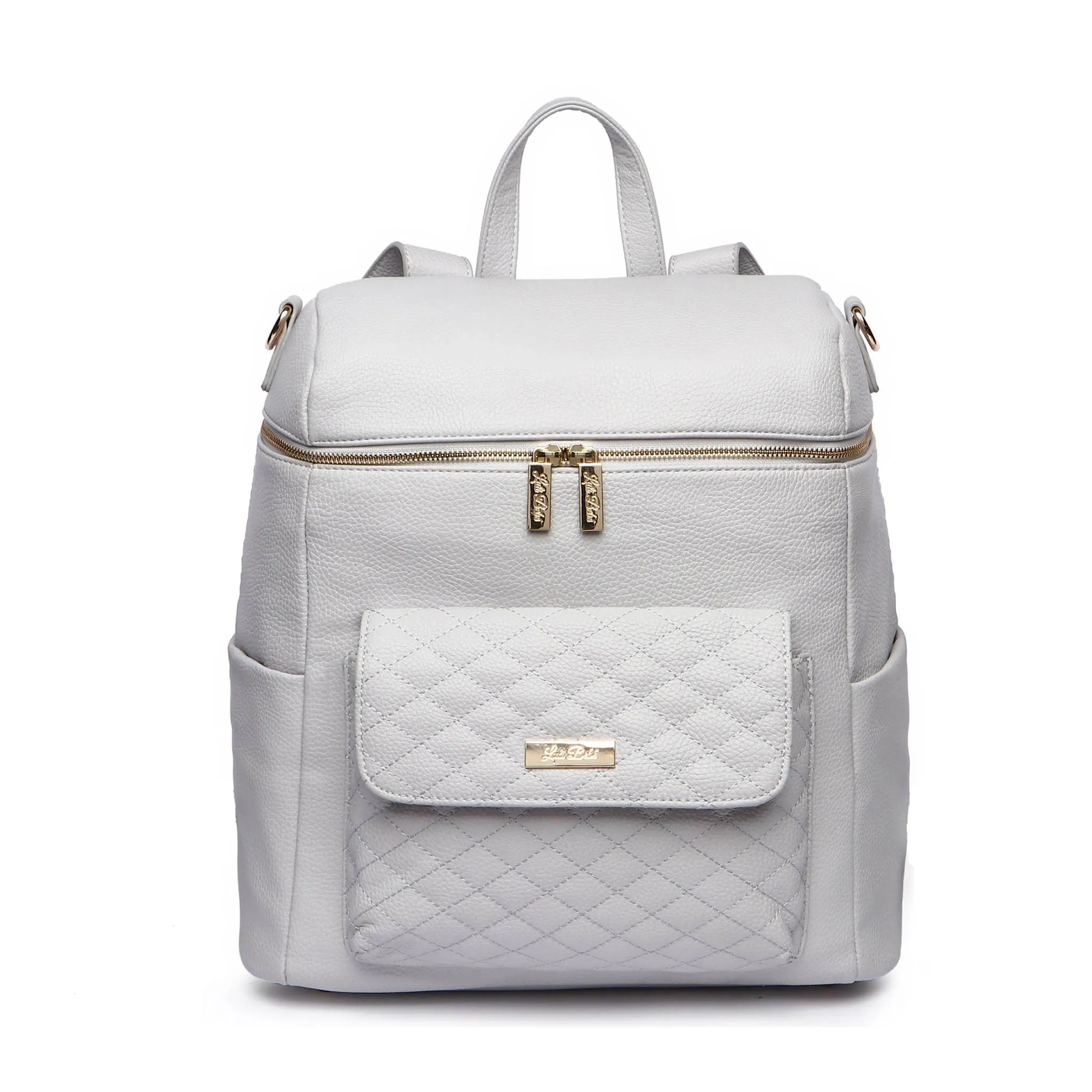 Monaco Backpack Diaper Bag | Stone Grey