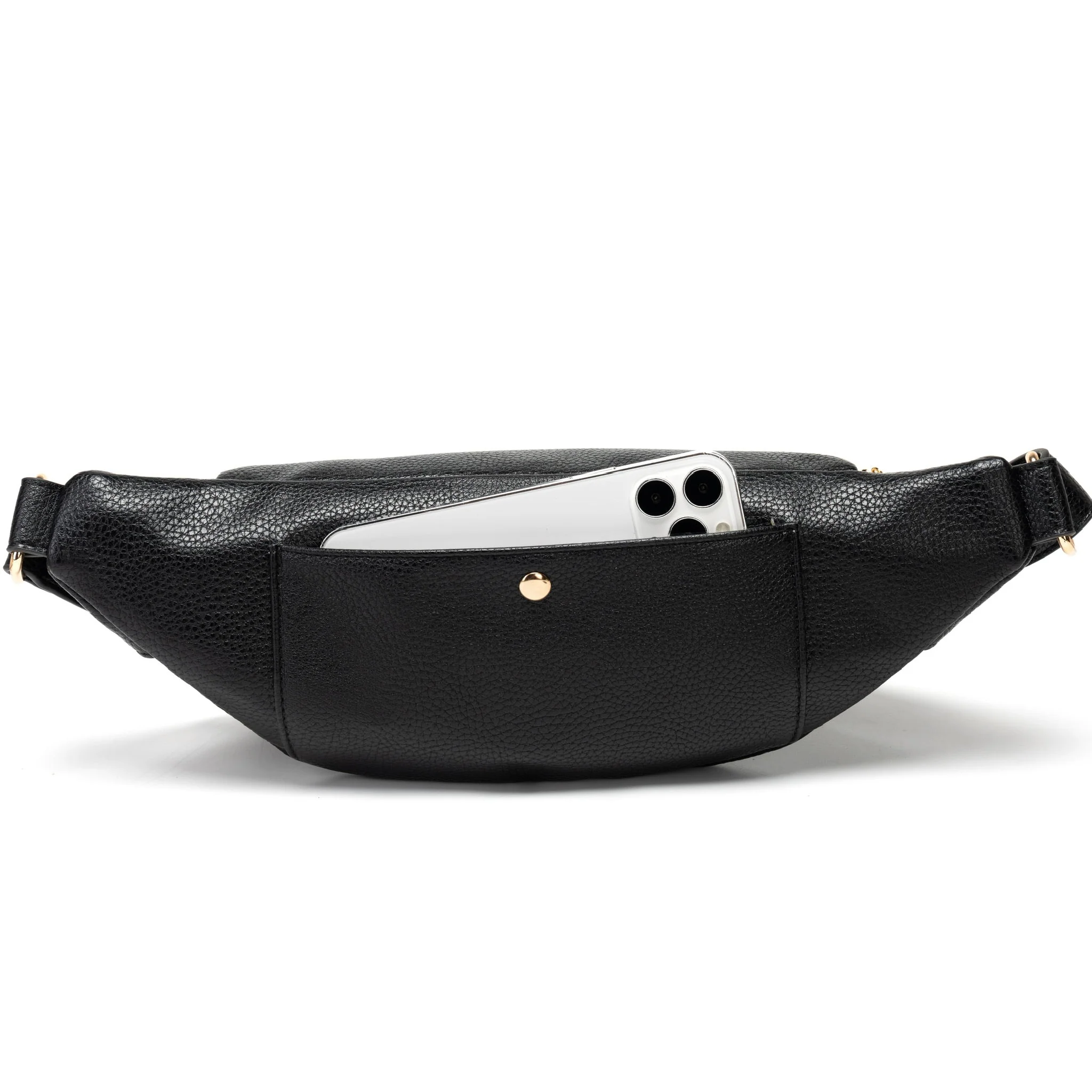 Monaco Backpack Sling Bag | Ebony Black - Image 9
