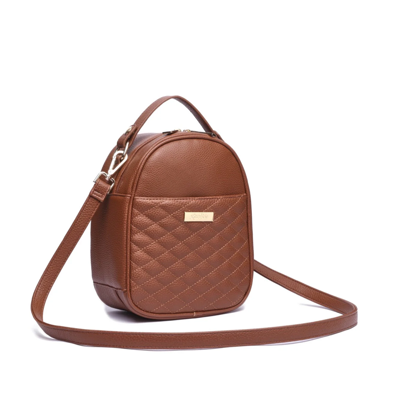 Monaco Snack Bag | Caramel Brown - Image 3