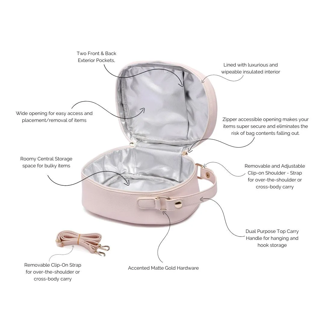 Monaco Snack Bag | Pastel Pink - Image 3
