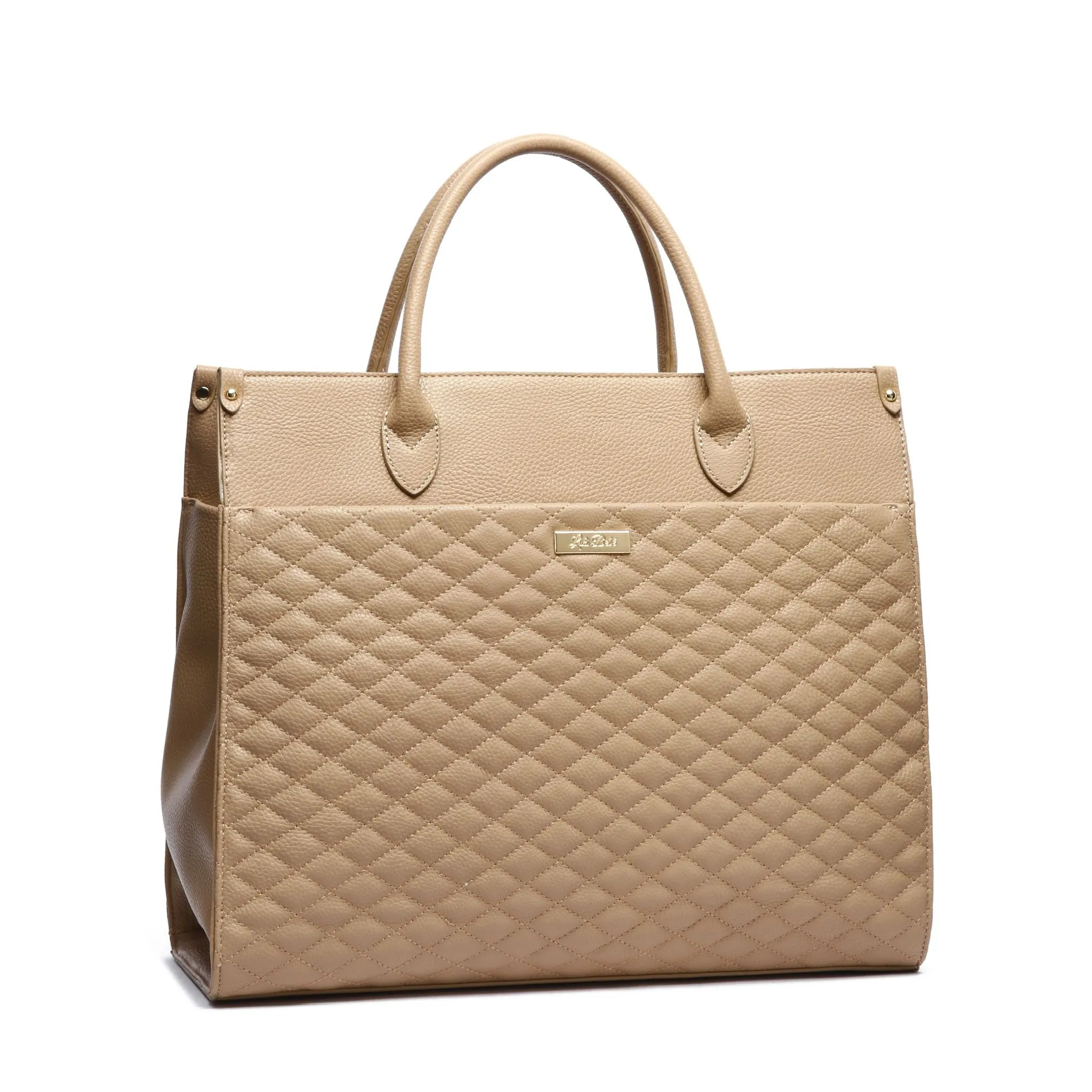 Monaco Tote Bag | Latte Brown - Image 6