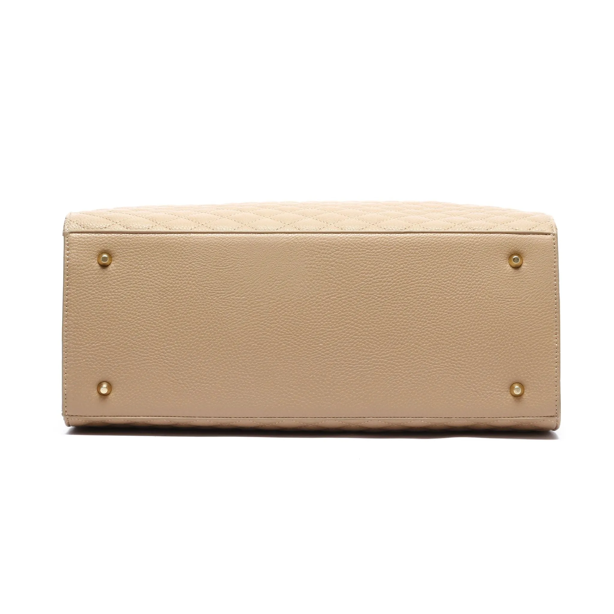 Monaco Tote Bag | Latte Brown - Image 8
