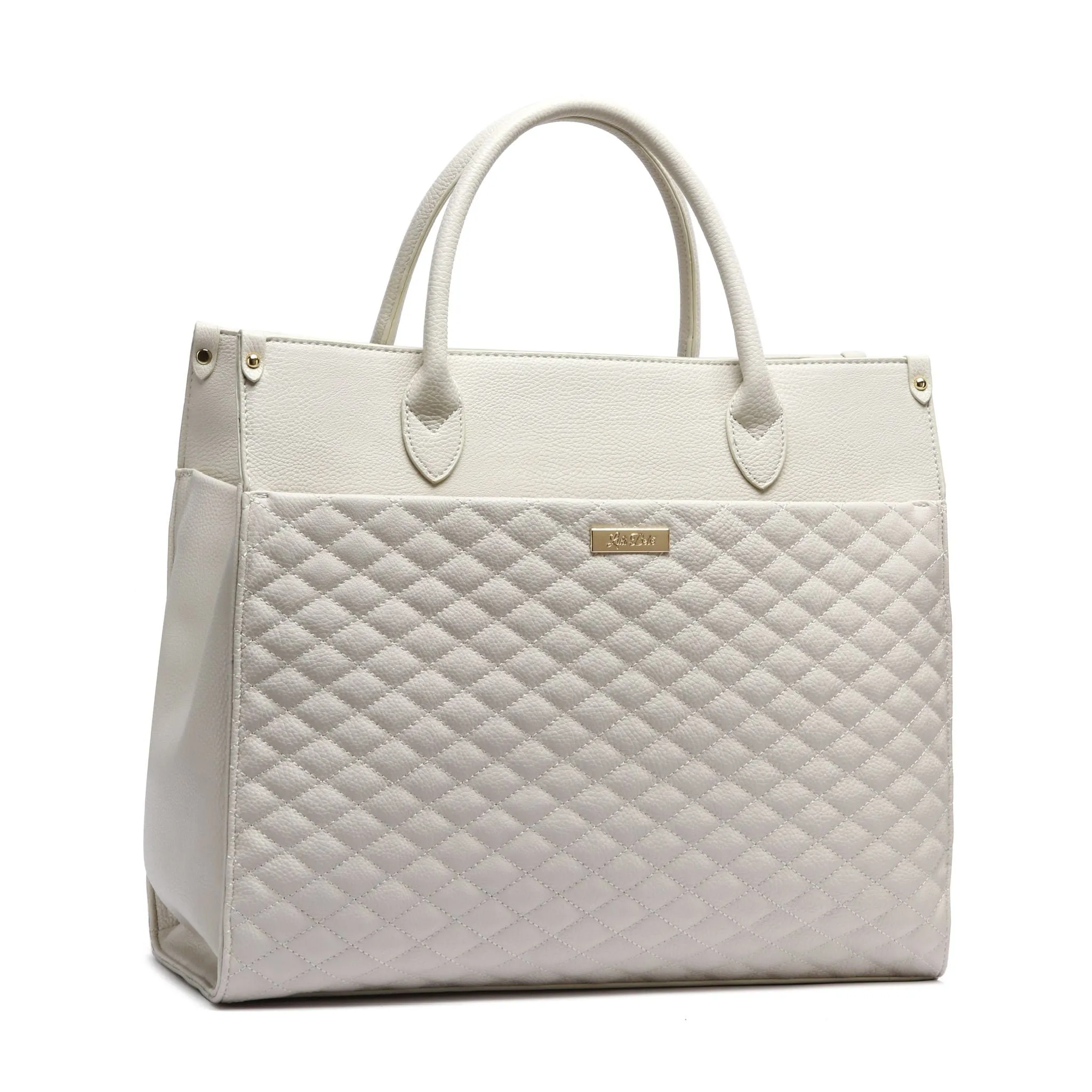 Monaco Tote Bag | Pearl White - Image 6