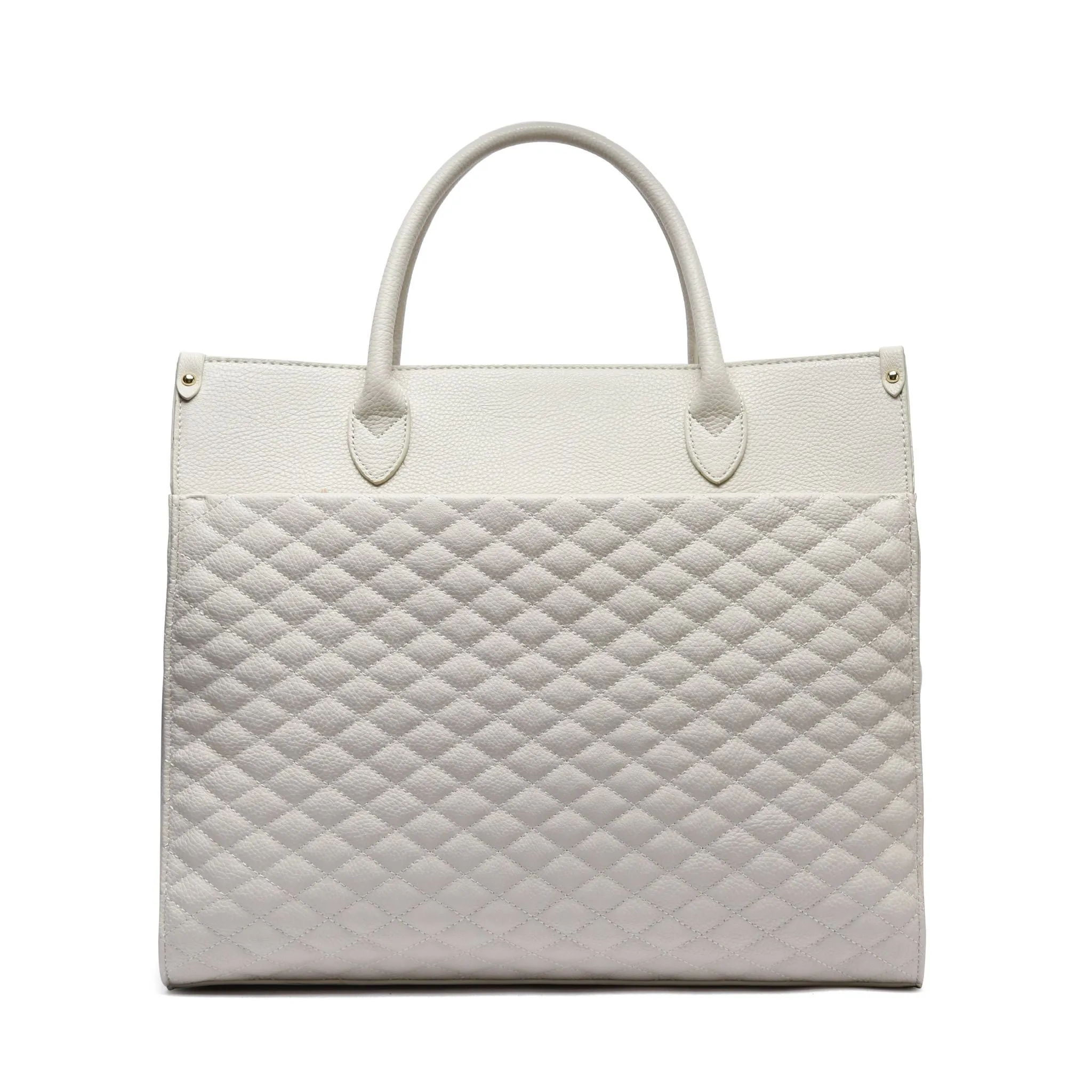 Monaco Tote Bag | Pearl White - Image 8