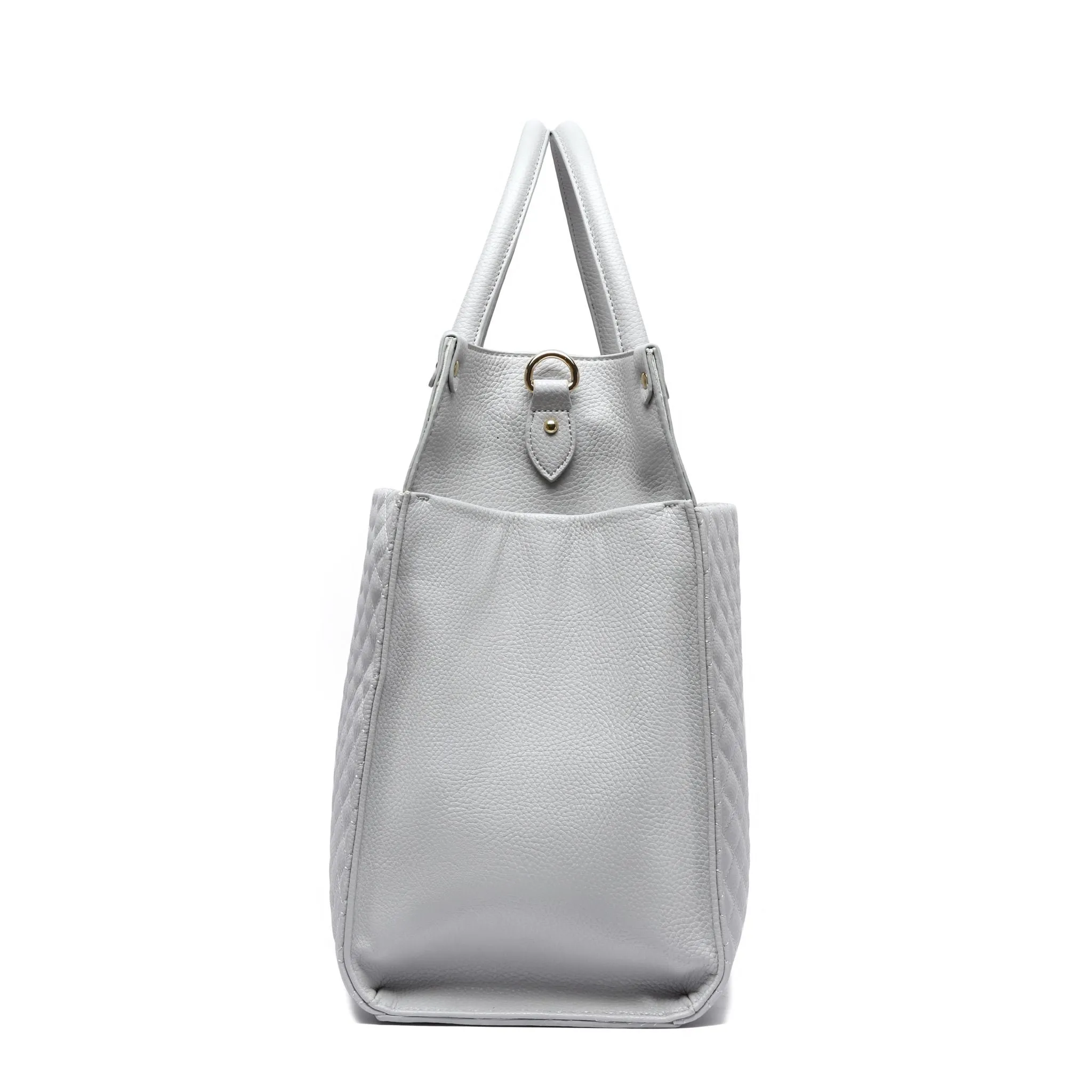Monaco Tote Bag | Stone Grey - Image 7