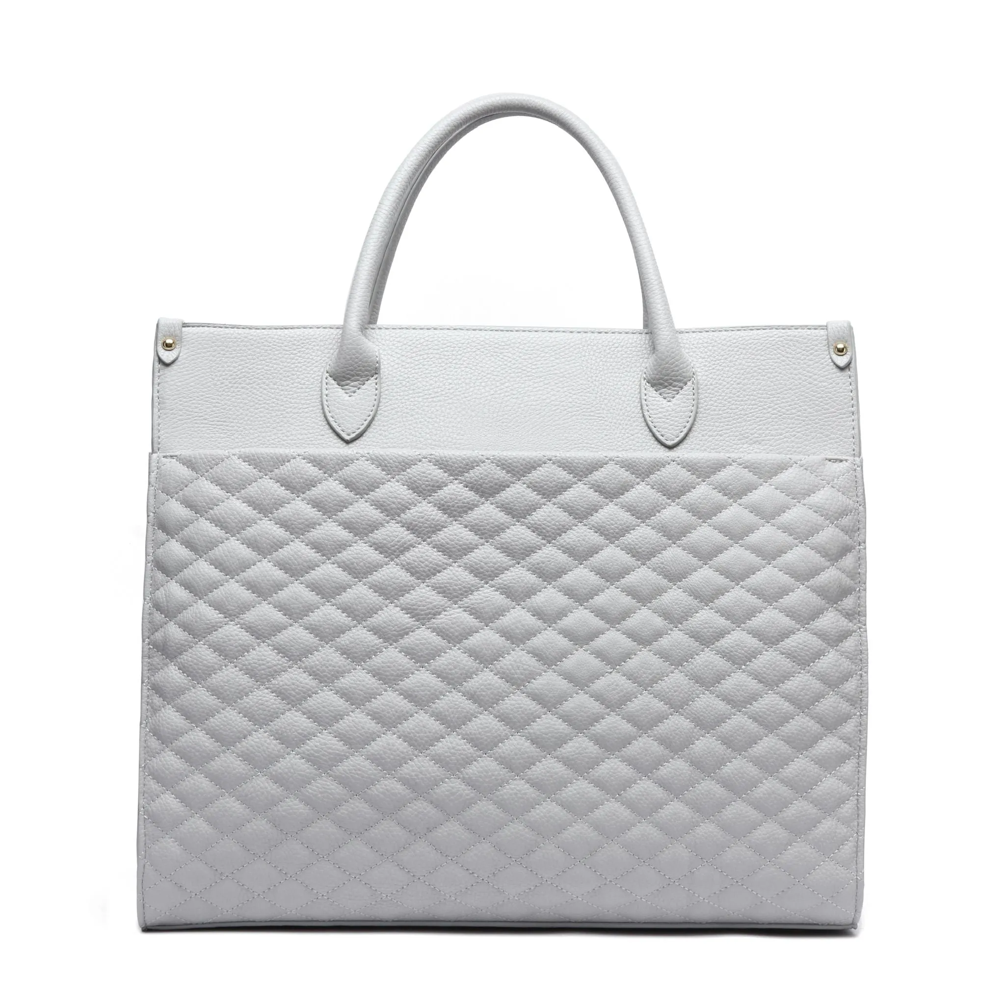 Monaco Tote Bag | Stone Grey - Image 8