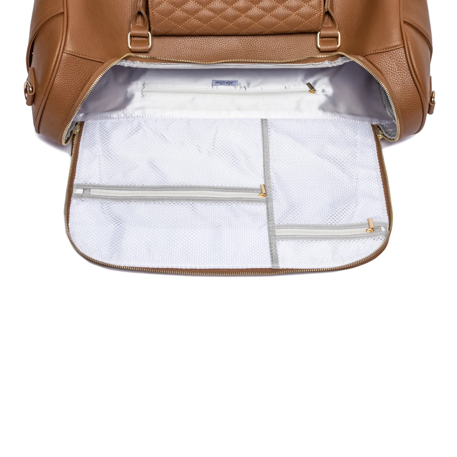 Monaco Travel Bag | Caramel Brown - Image 5