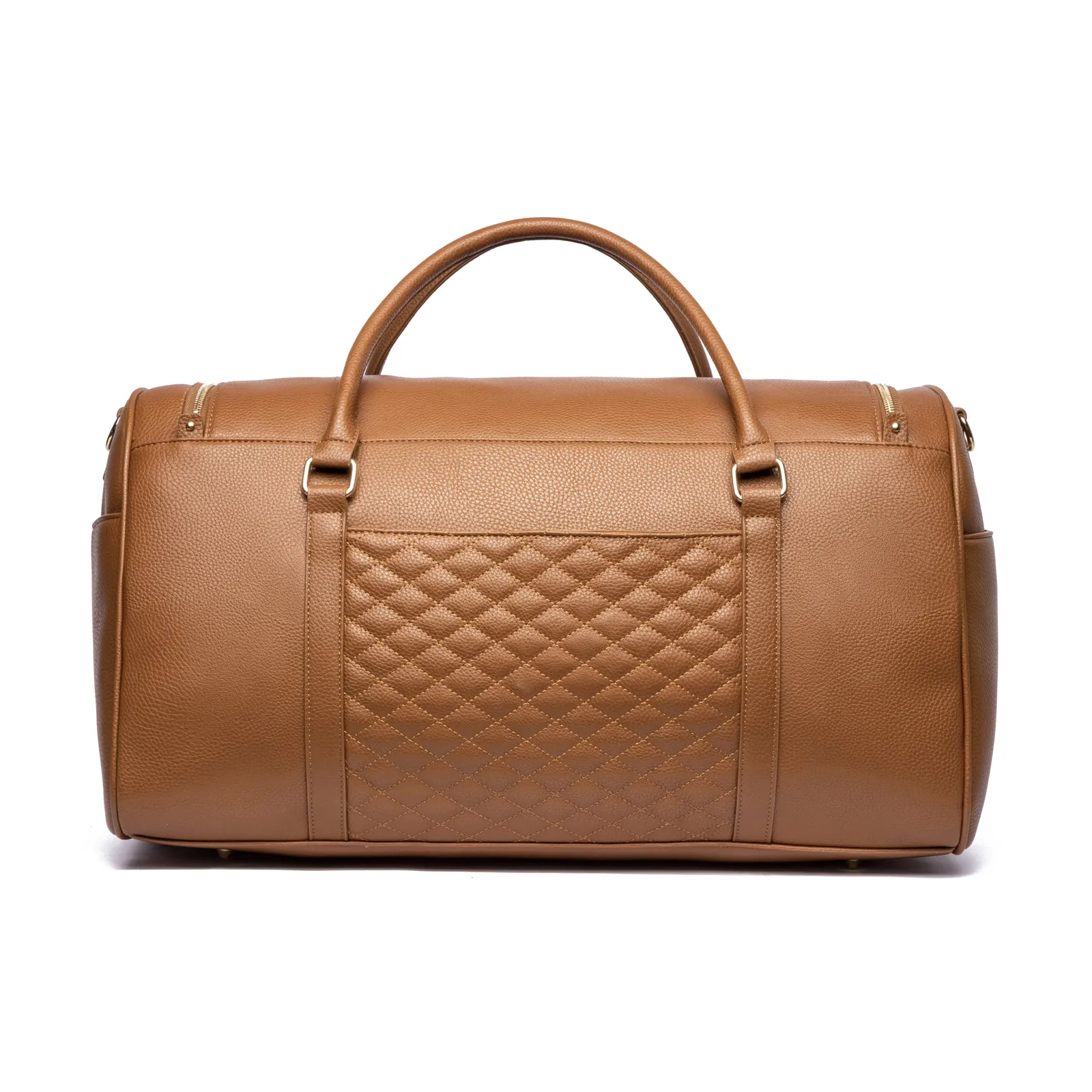 Monaco Travel Bag | Caramel Brown - Image 9