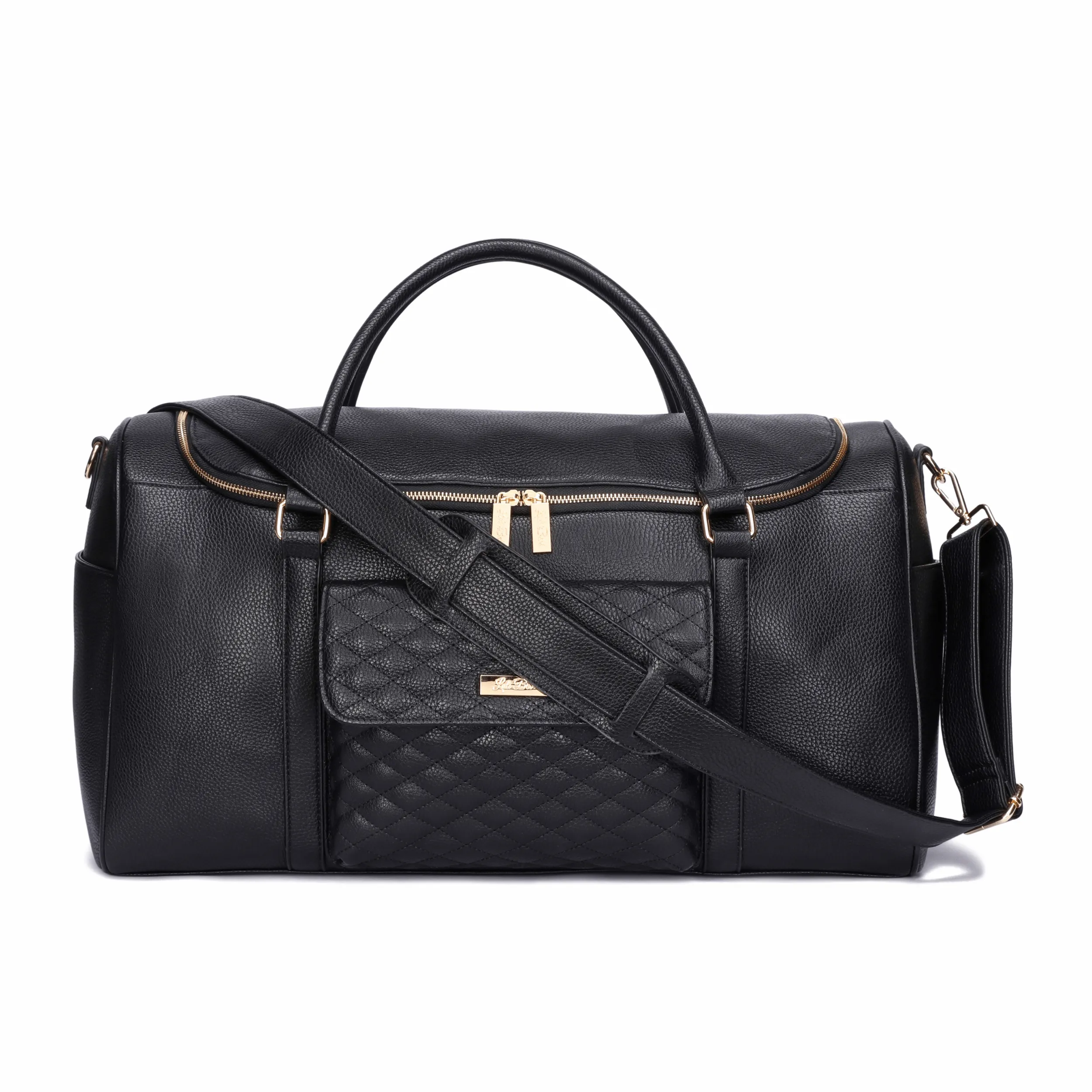 Monaco Travel Bag | Ebony Black - Image 7