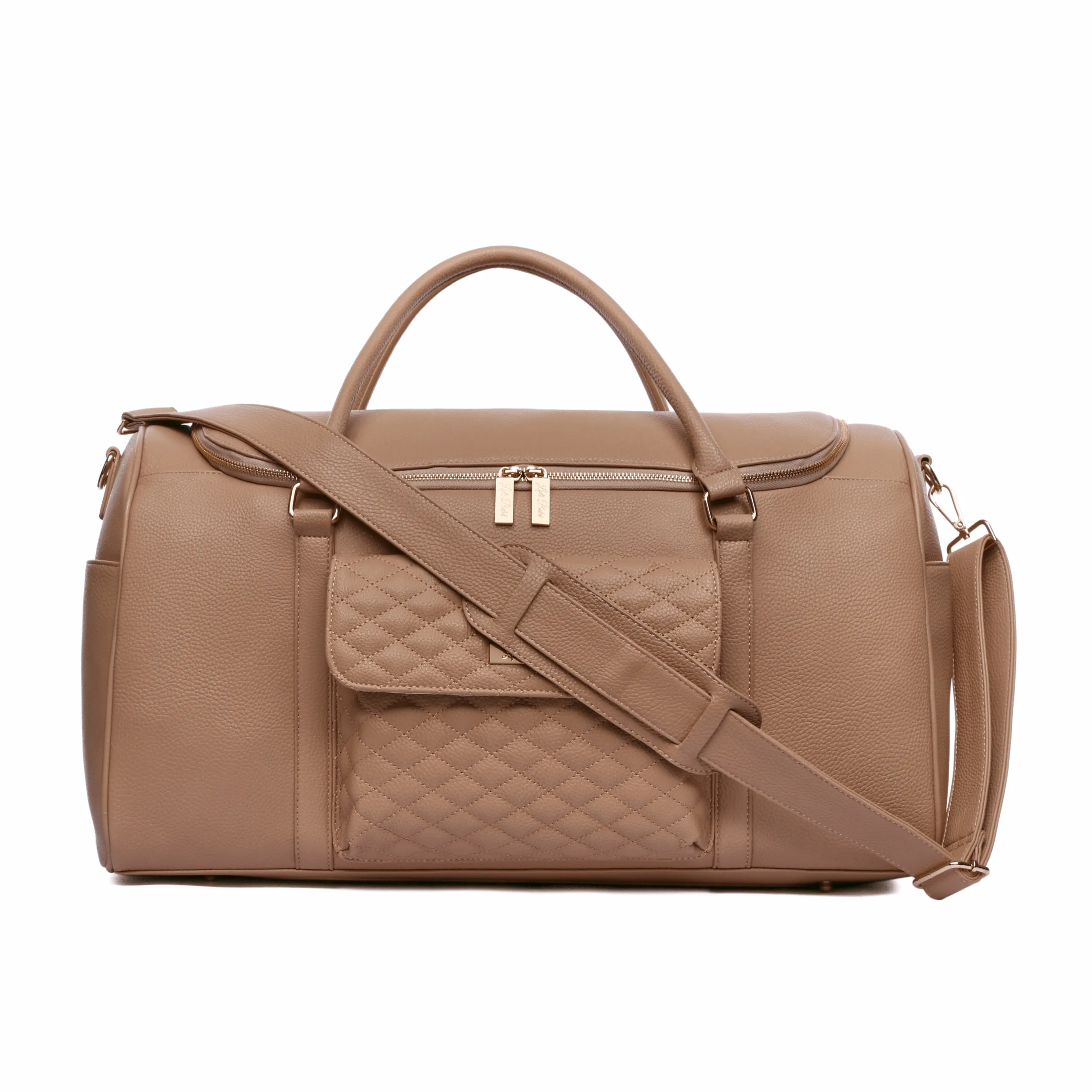 Monaco Travel Bag | Latte Brown - Image 5