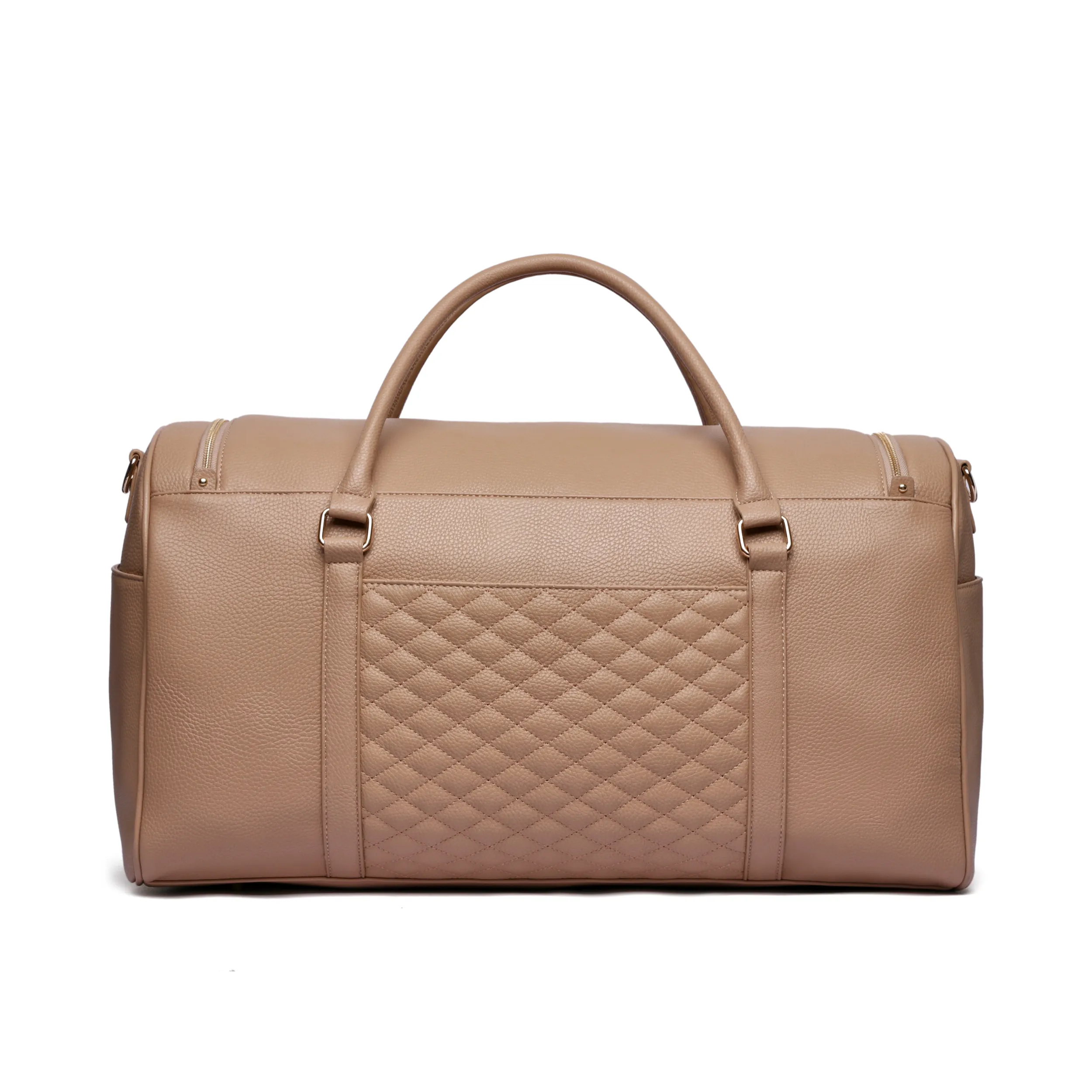 Monaco Travel Bag | Latte Brown - Image 6