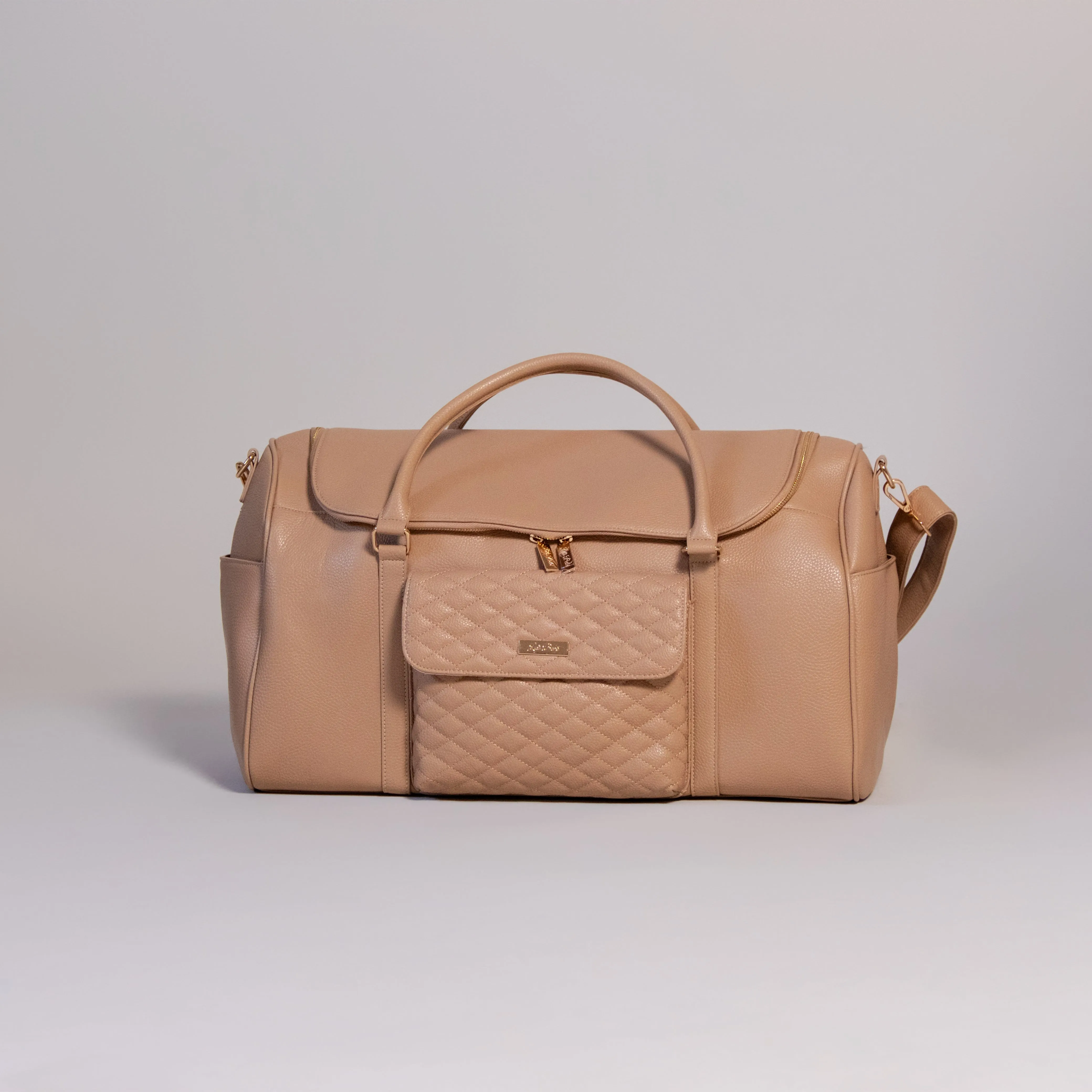 Monaco Travel Bag | Latte Brown - Image 9