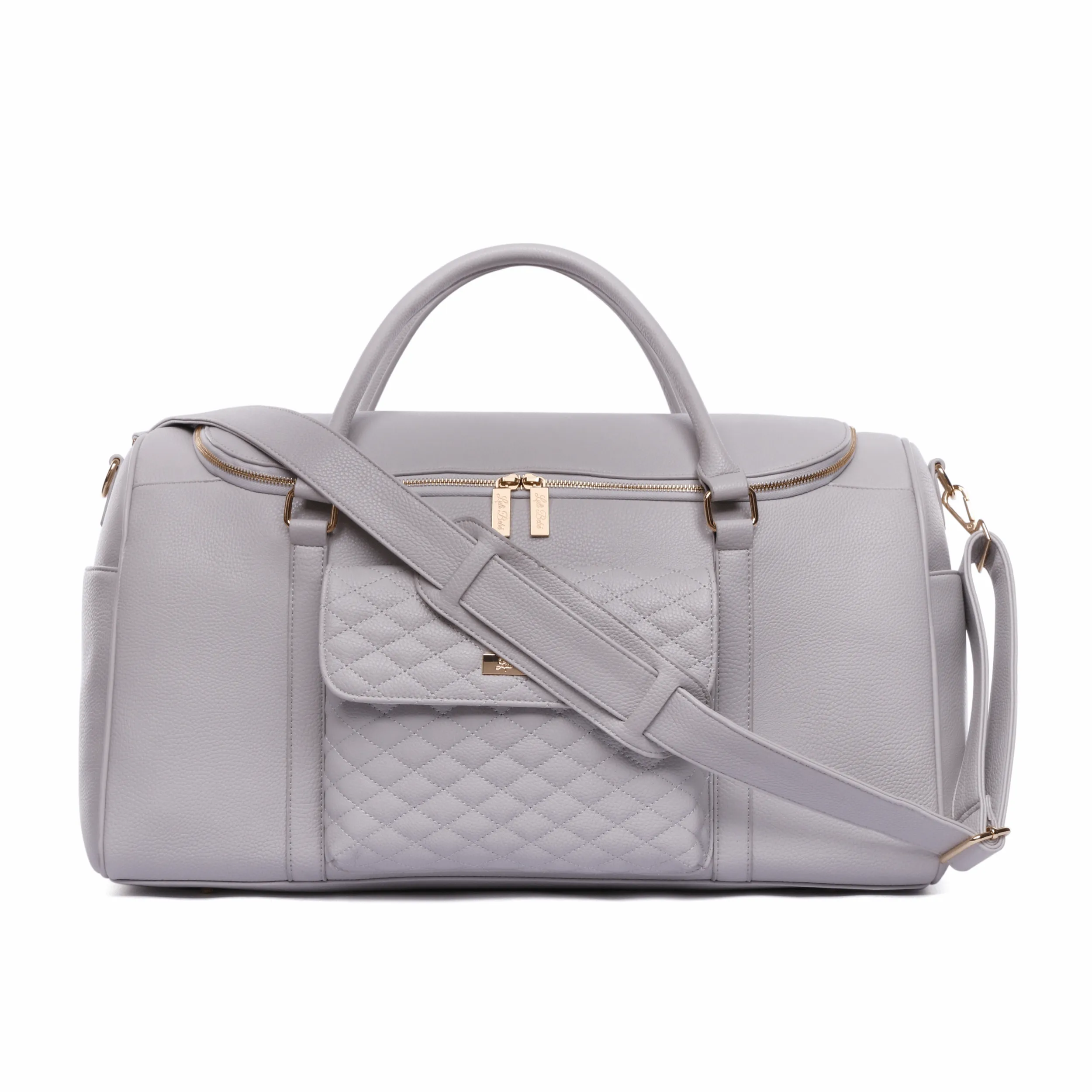 Monaco Travel Bag | Stone Grey - Image 3