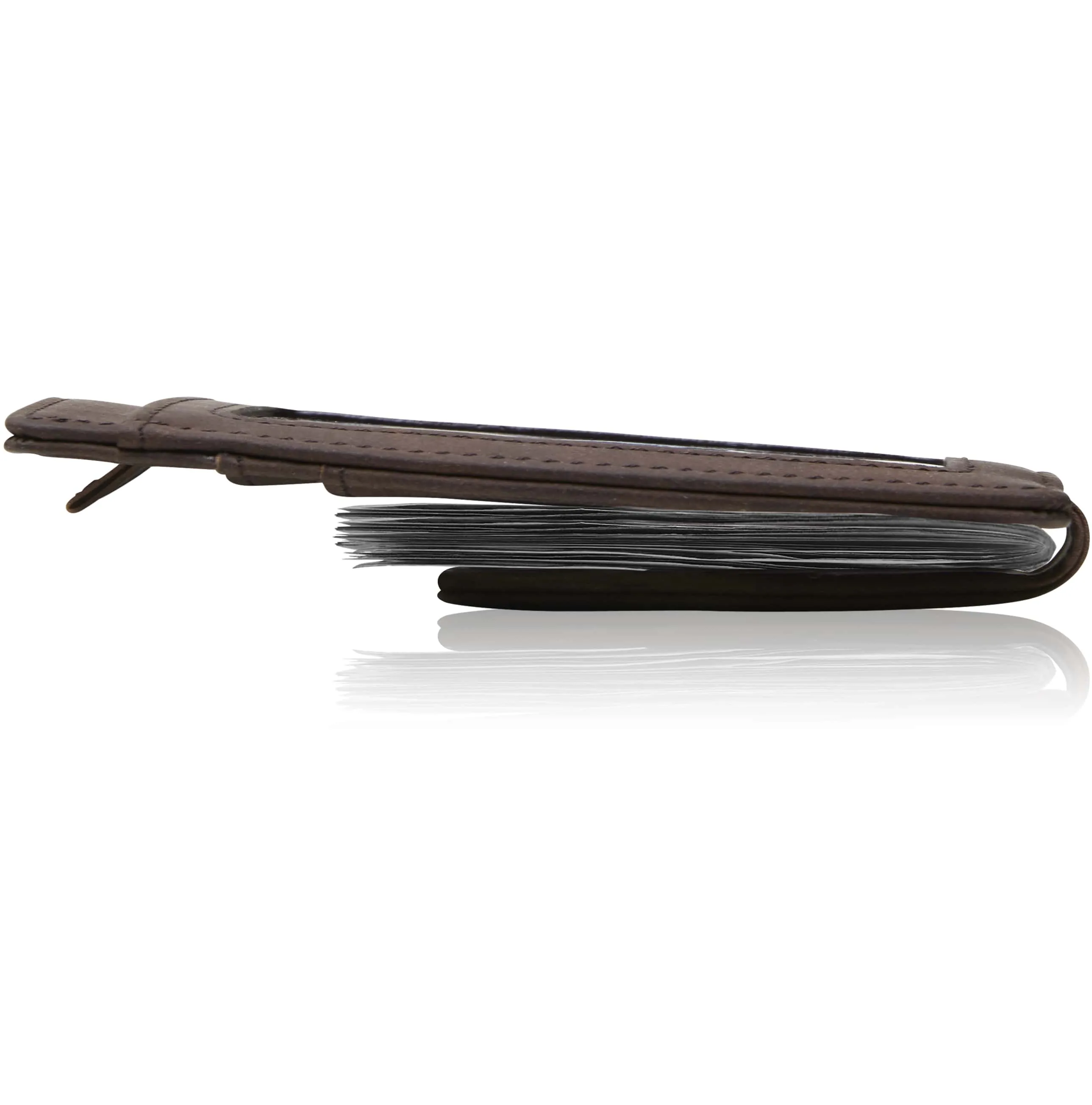 Vegan Leather Money Clip Card Holder - Image 5