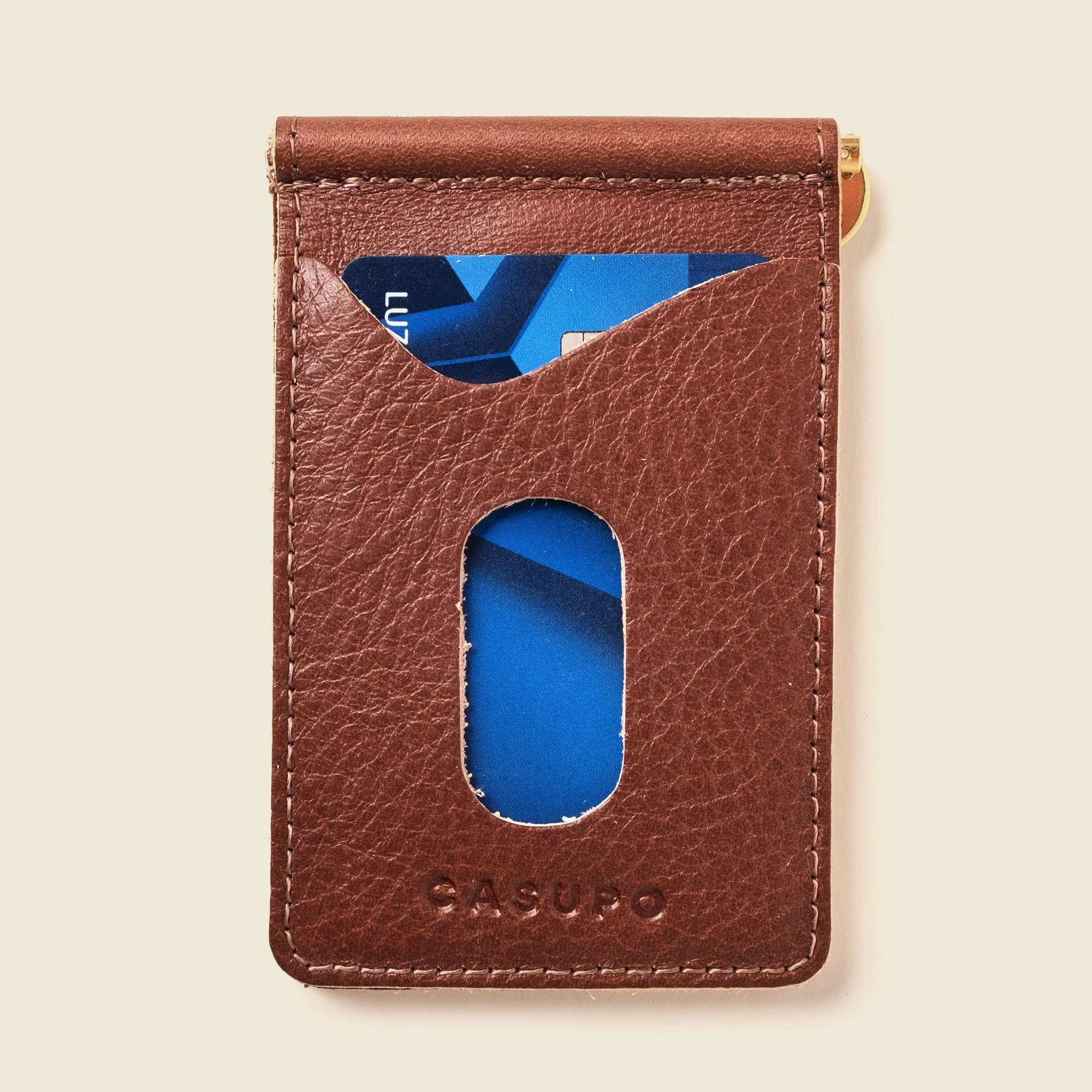 Money Clip Wallet - Chocolate - Image 3