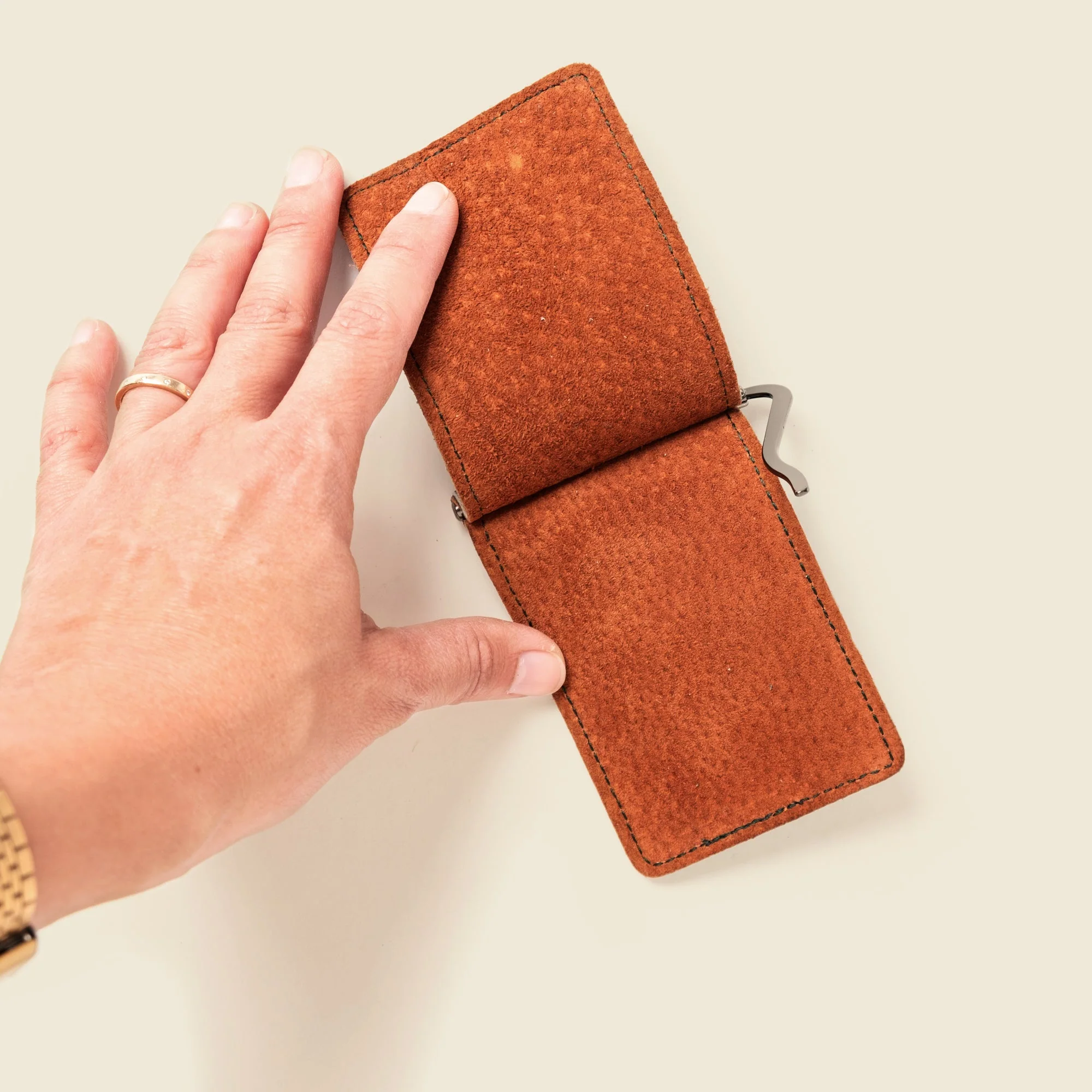 Money Clip Wallet - Green - Image 4