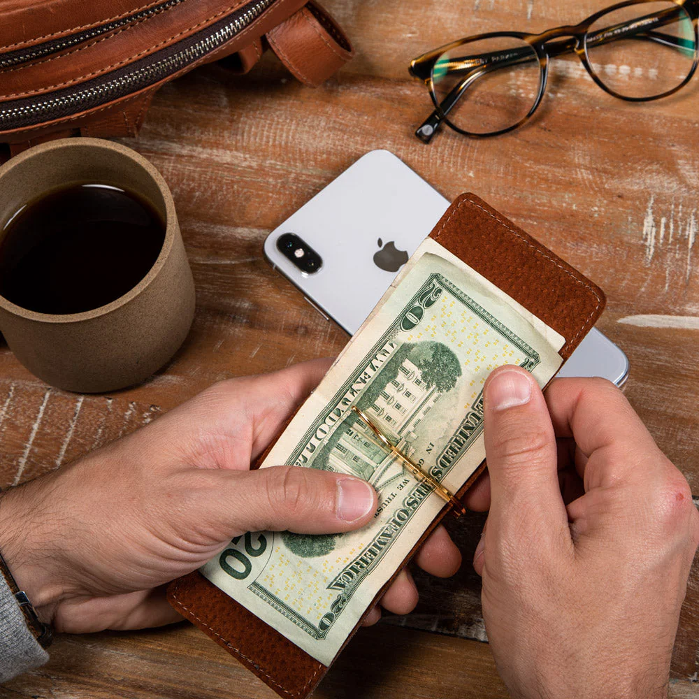 Money Clip Wallet - Natural - Image 11