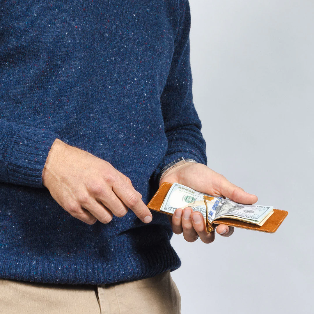 Money Clip Wallet - Natural - Image 3