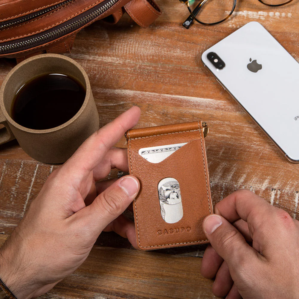 Money Clip Wallet - Natural - Image 8